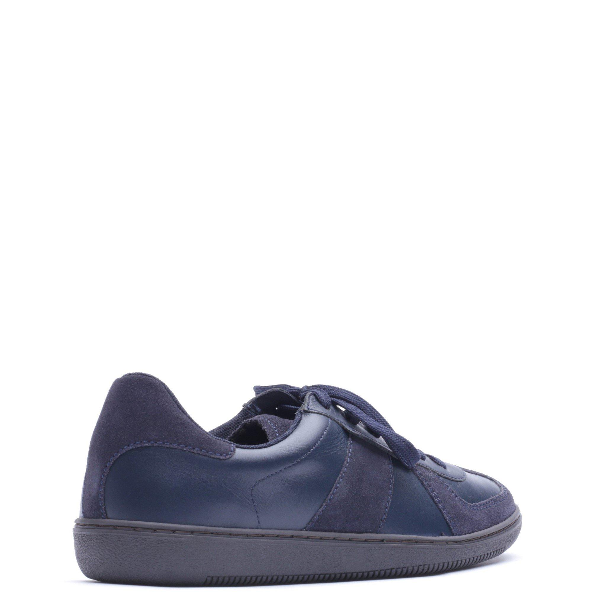 Navy - Base London - TOMMO LACE UP TRAINER - 3