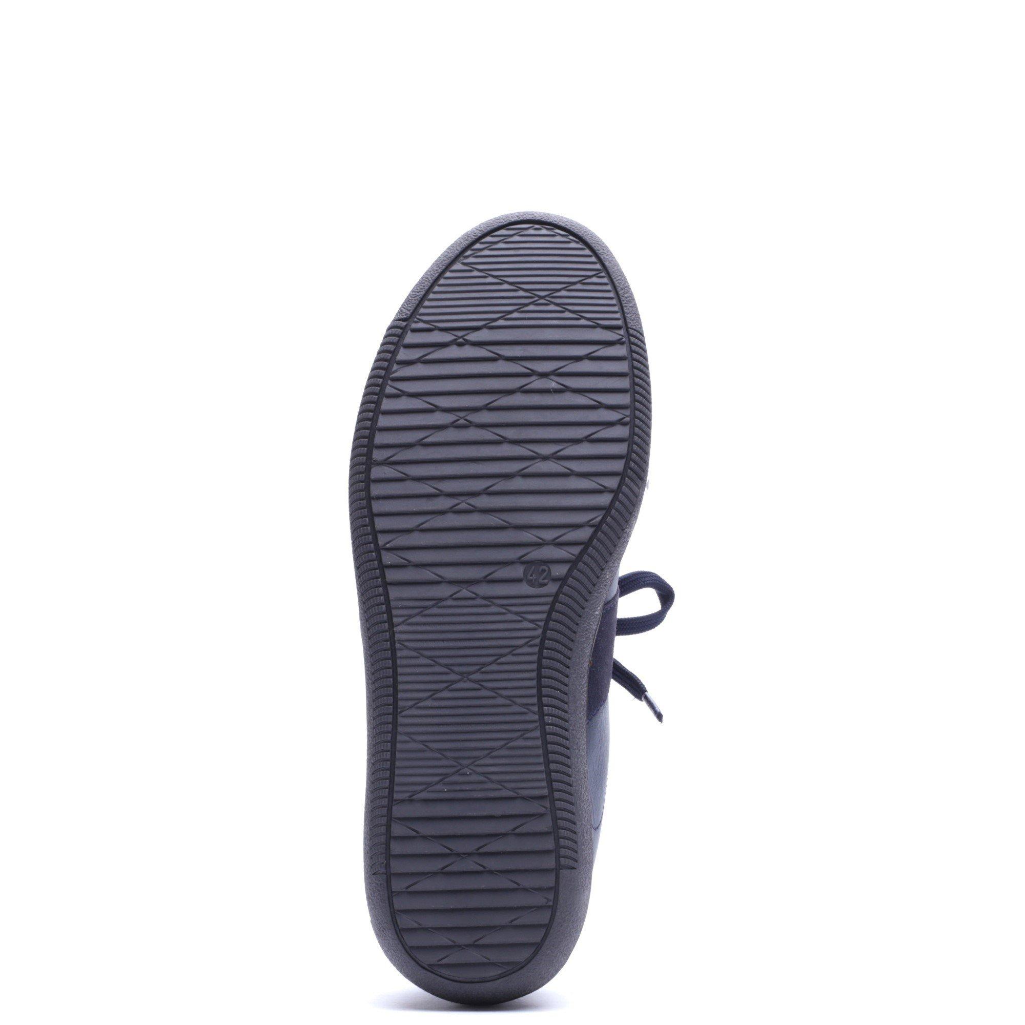 Navy - Base London - TOMMO LACE UP TRAINER - 5