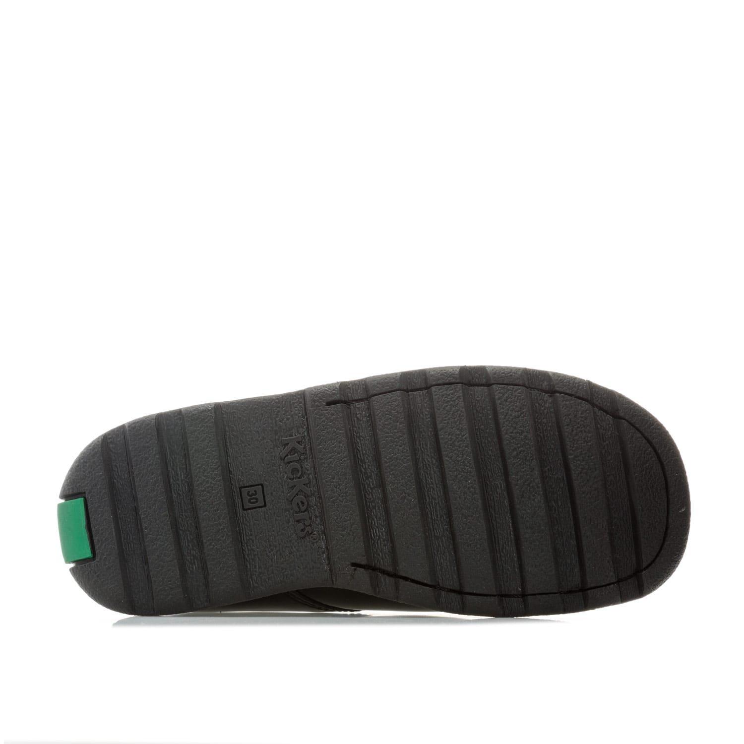 Negro - Kickers - Children Fragma T-Bar Patent Shoes - 4