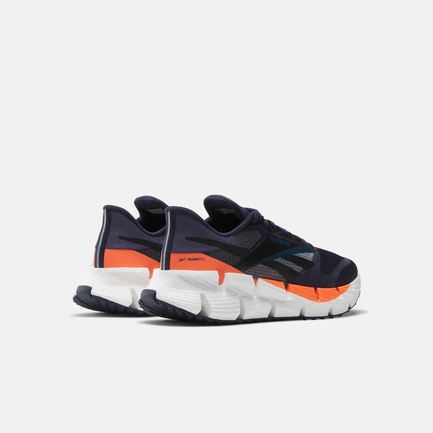 Navy-White - Reebok - FloatZig 1 Running Shoes - 3