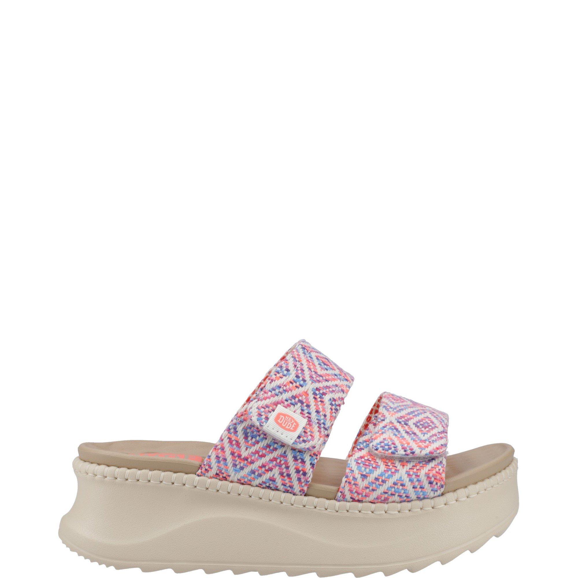 Blue - HEYDUDE - Delray Slide Surf Baja Sandal - 1