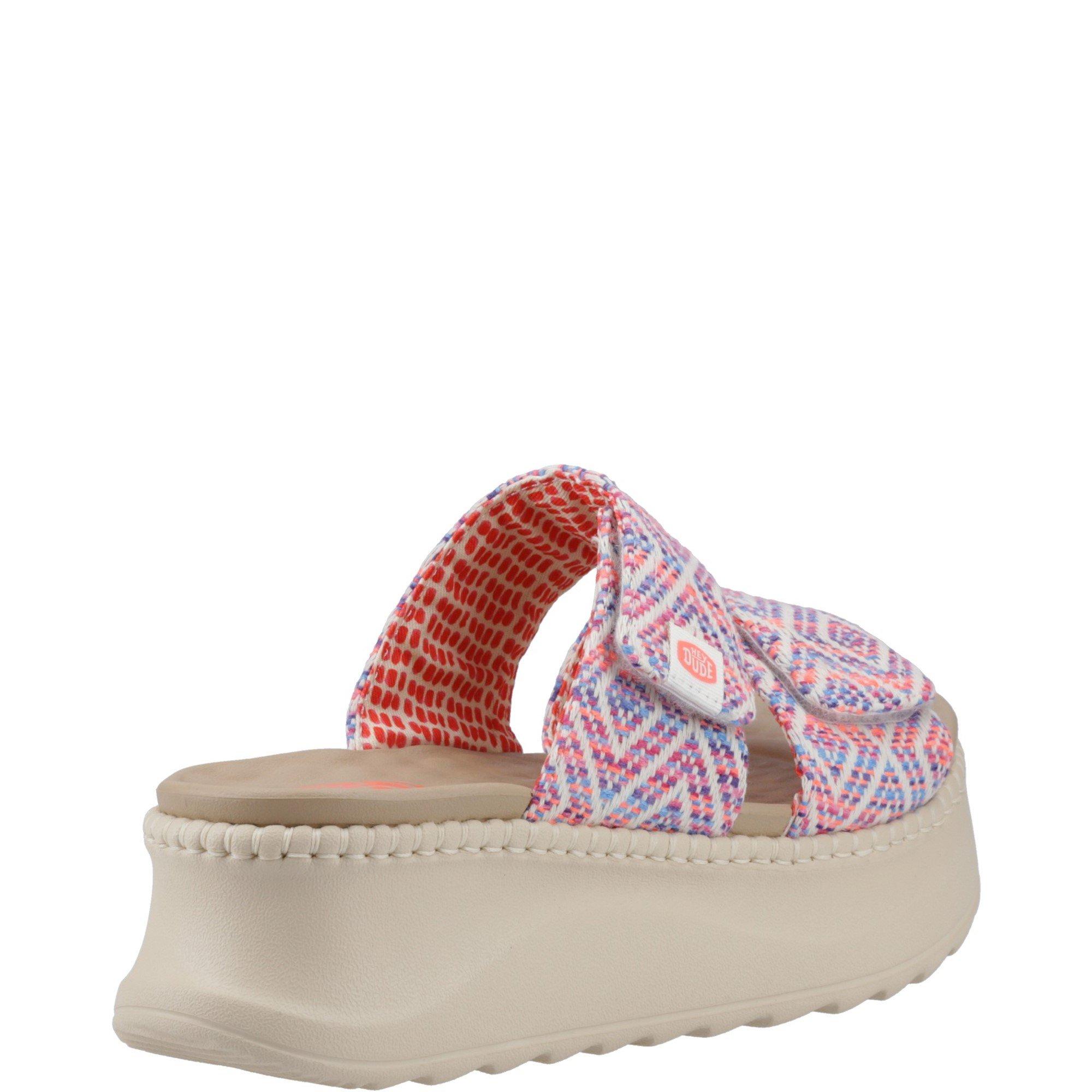 Blue - HEYDUDE - Delray Slide Surf Baja Sandal - 3