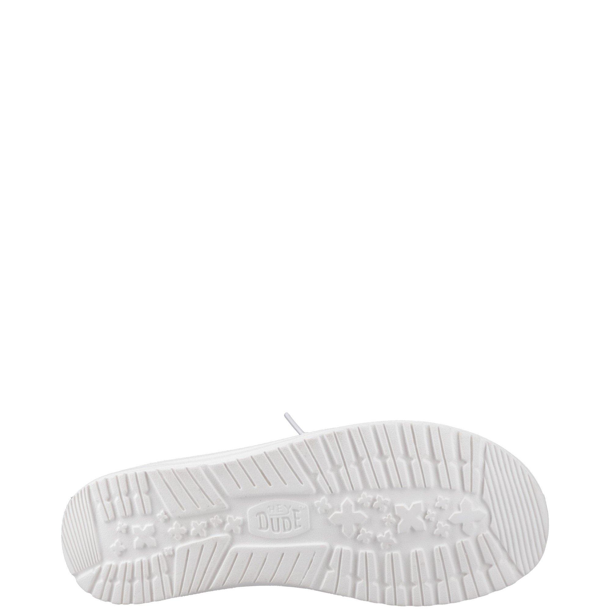 Navy - HEYDUDE - Wendy Slip Terry Stripe Mule - 4