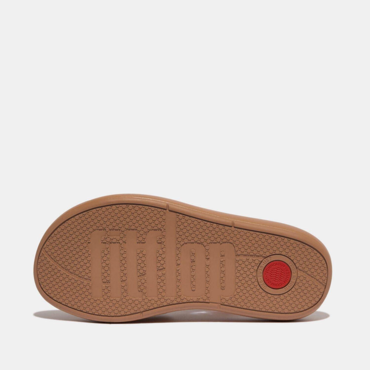 Tan - Fitflop - iQuishion D-Luxe Padded Sliders - 3