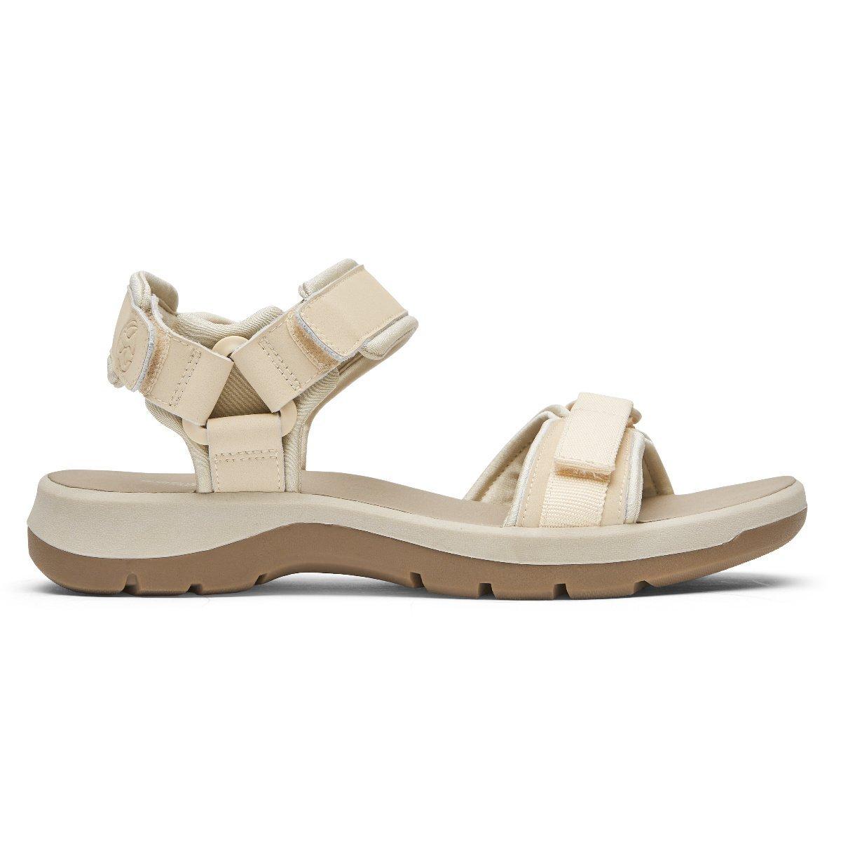 Cream - Rockport - Trail Tech Sandal VANILLA ECO WSHBL - 1