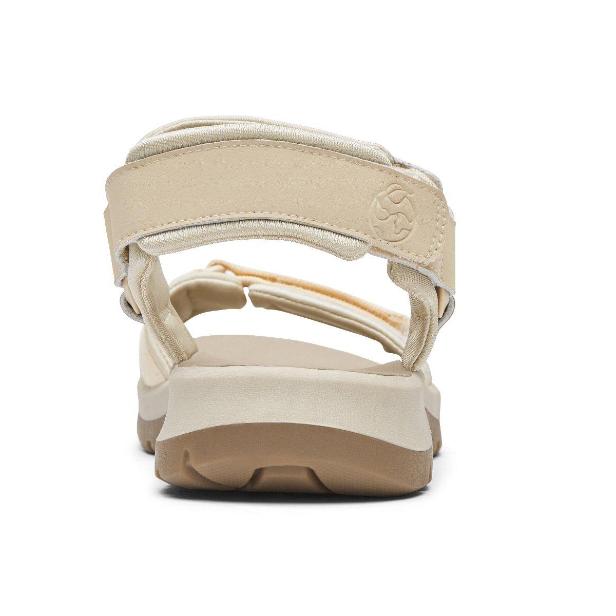 Cream - Rockport - Trail Tech Sandal VANILLA ECO WSHBL - 3