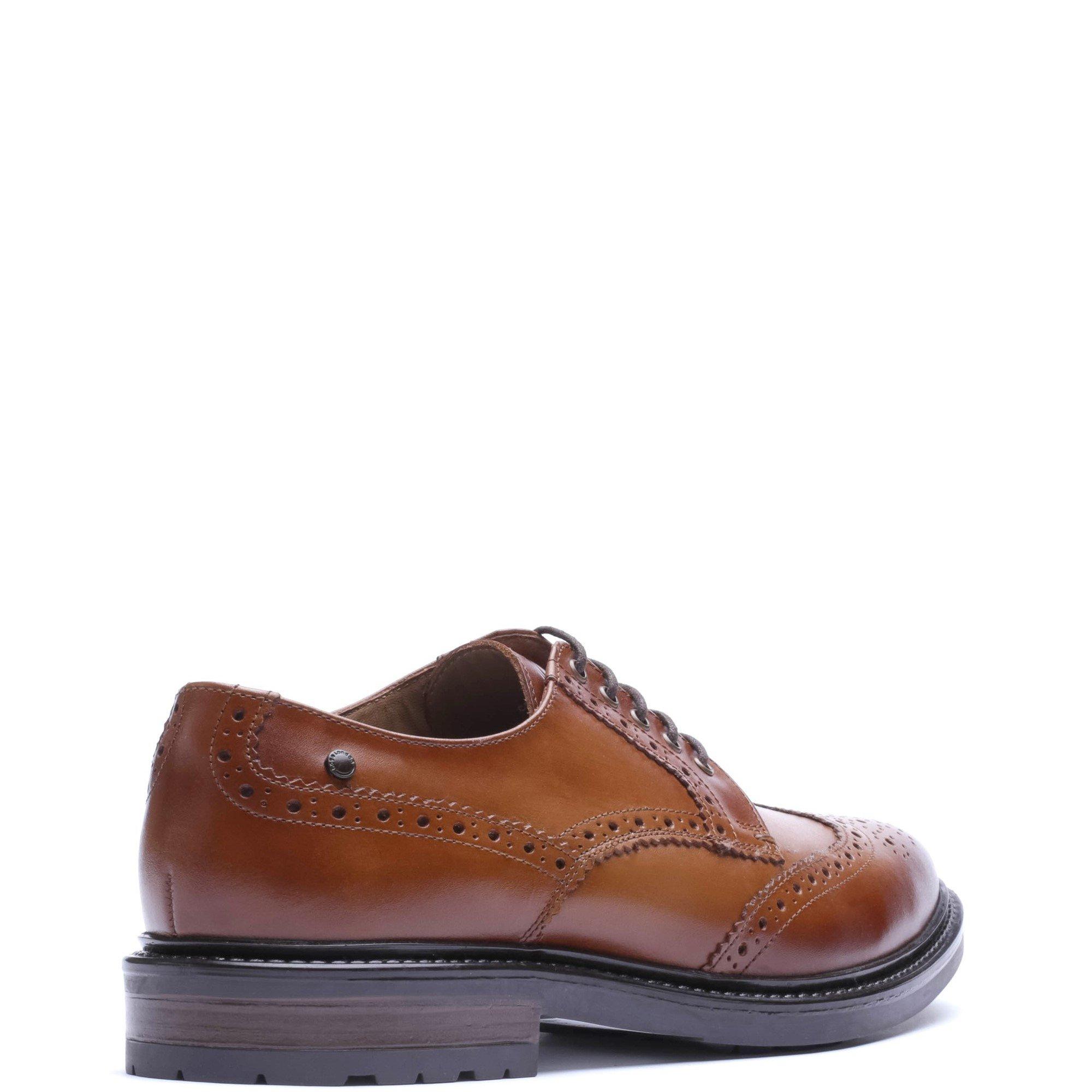 Tan - Base London - TANNER BROGUE SHOE - 3