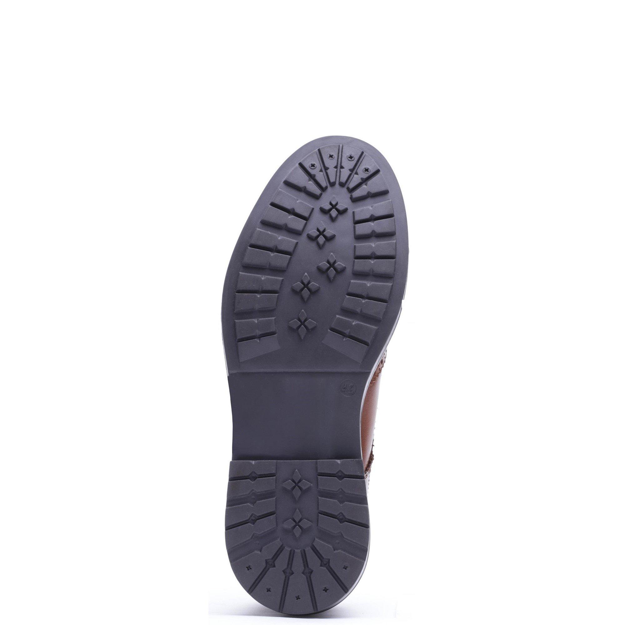 Tan - Base London - TANNER BROGUE SHOE - 5