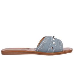 No Doubt Cross Strap Flat Sandals