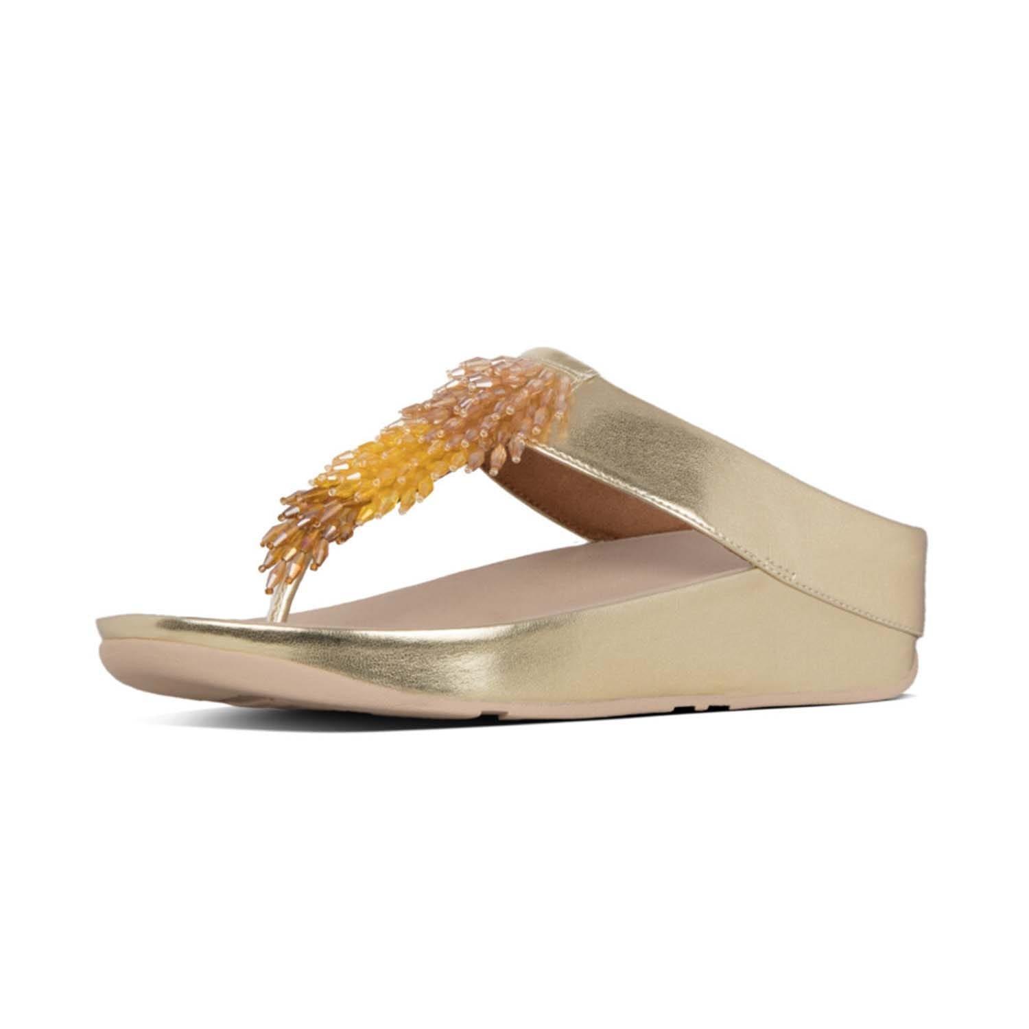 Beige - Fitflop - Rumba Ombre Toe-Thong Sandals - 2