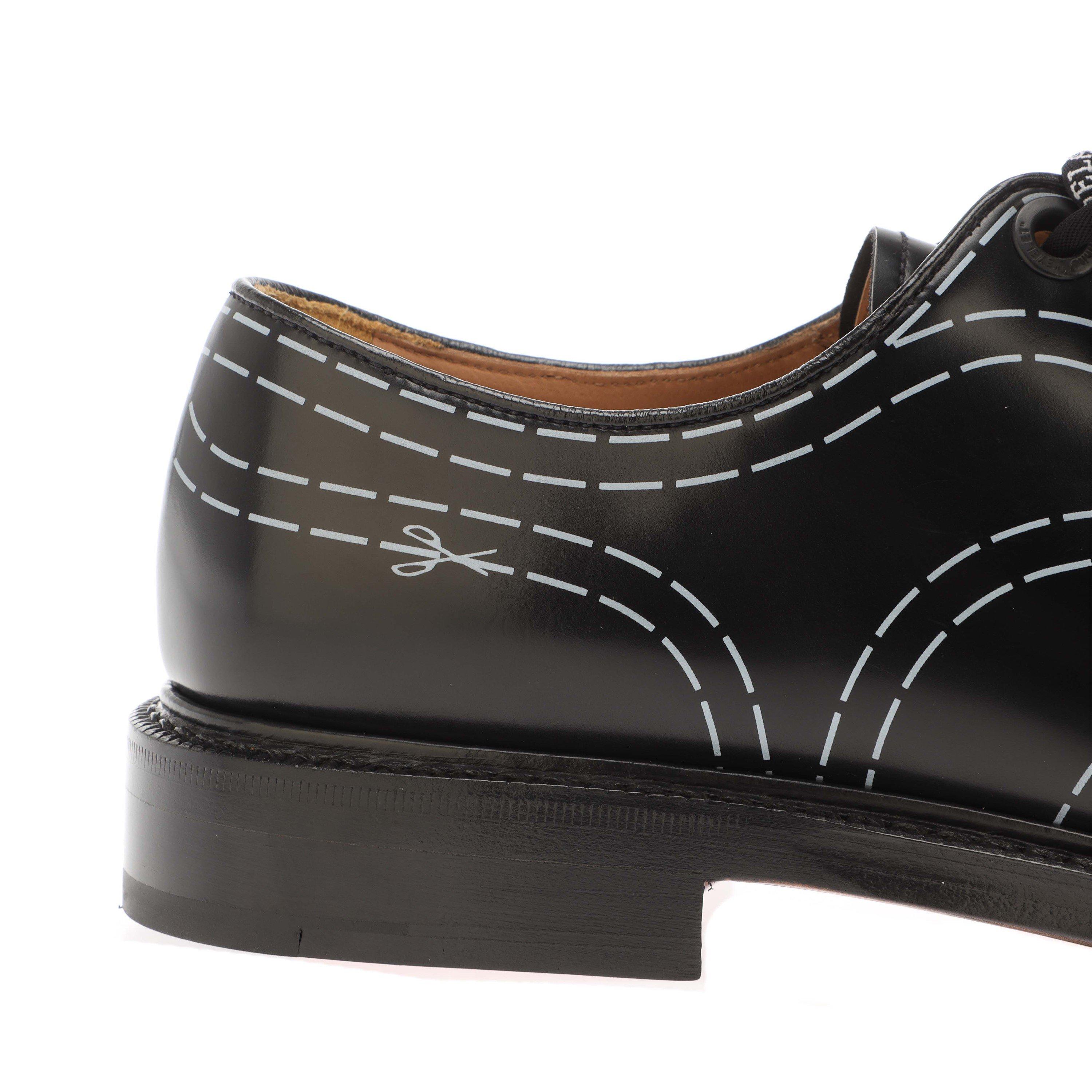 Black-White - Off White - Churchs Shannon Shoes - 2