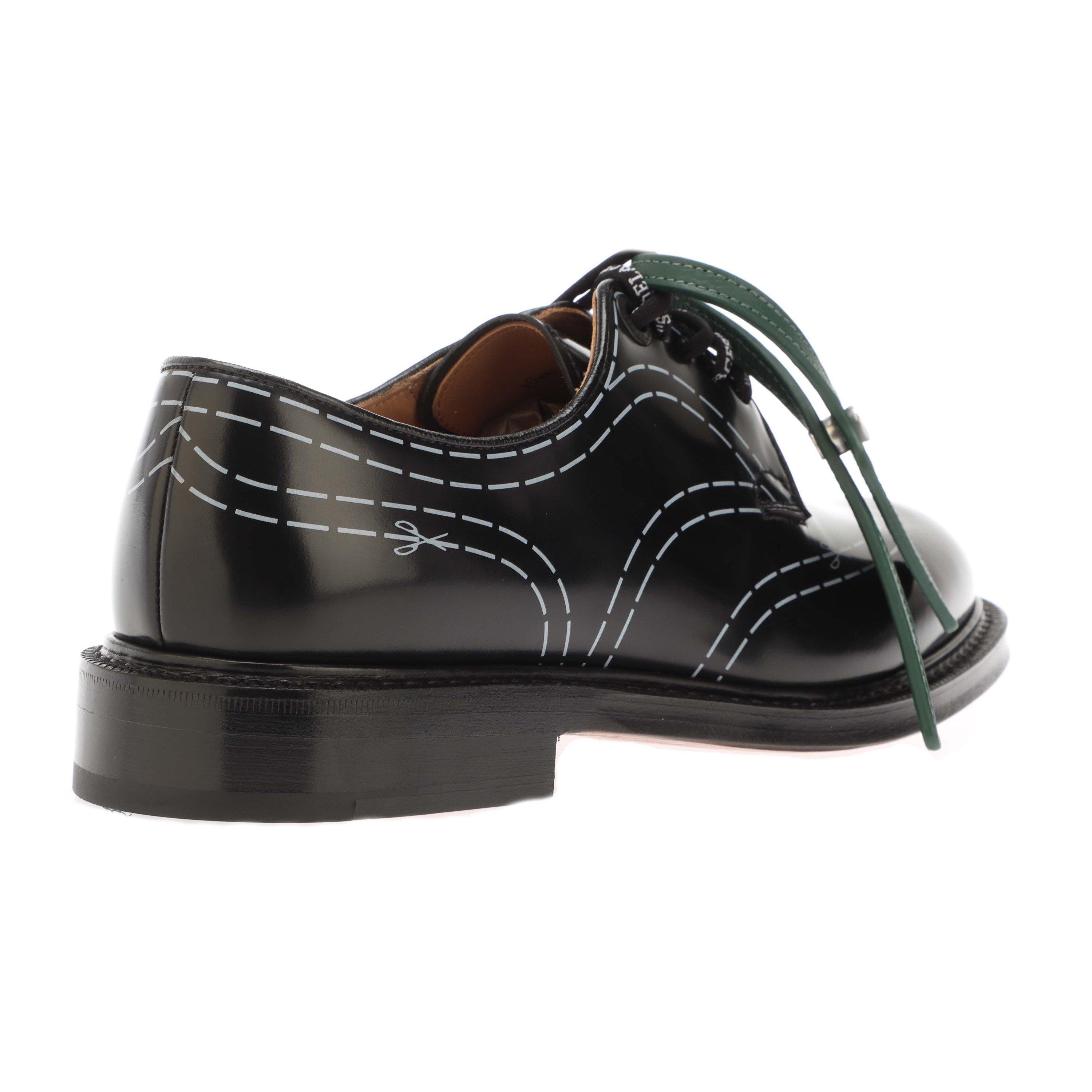 Black-White - Off White - Churchs Shannon Shoes - 4