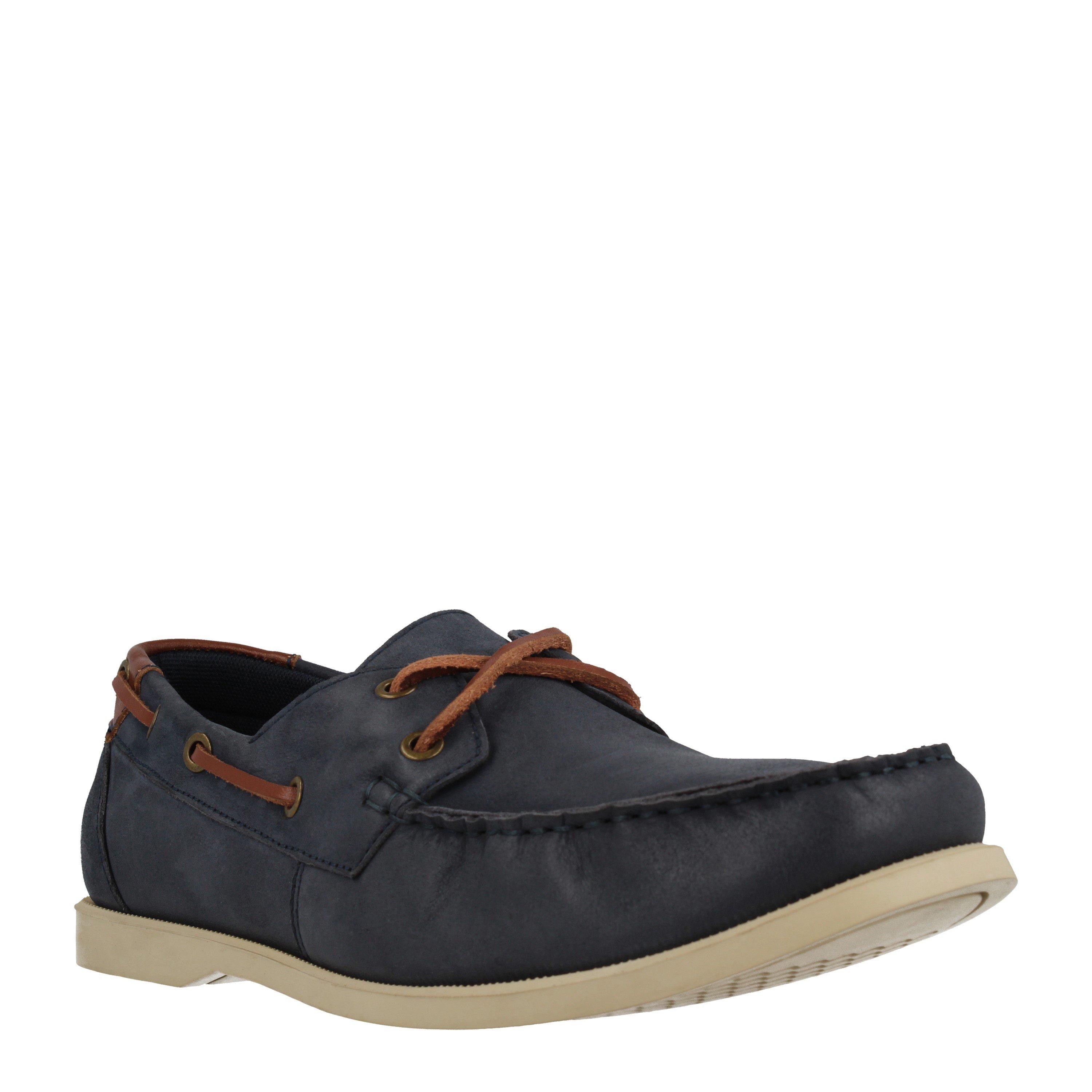 Brown Leather - Thomas Blunt - A2219 Mens 4 Eyelets Smart Casual Lace Up - 3