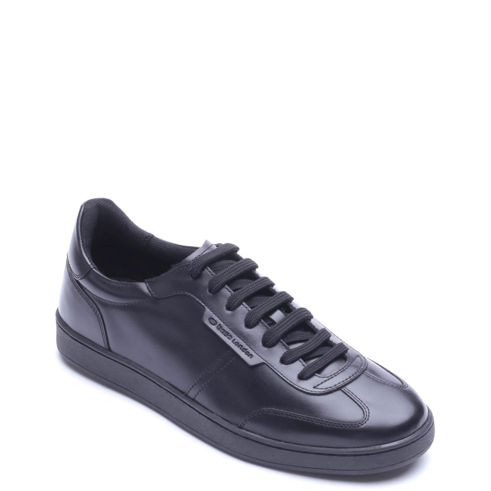 Black - Base London - TUCKER LACE UP TRAINER - 2