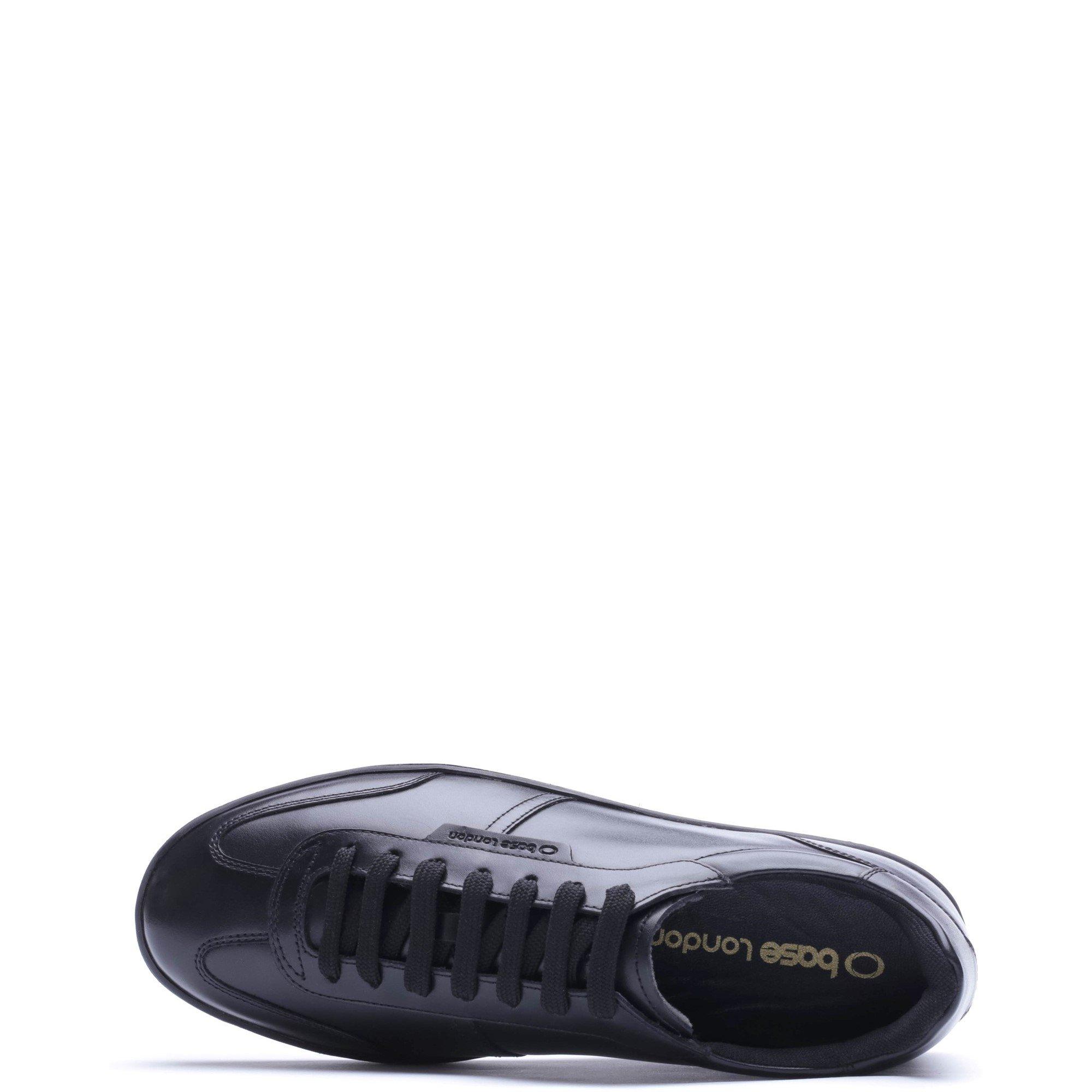 Black - Base London - TUCKER LACE UP TRAINER - 4