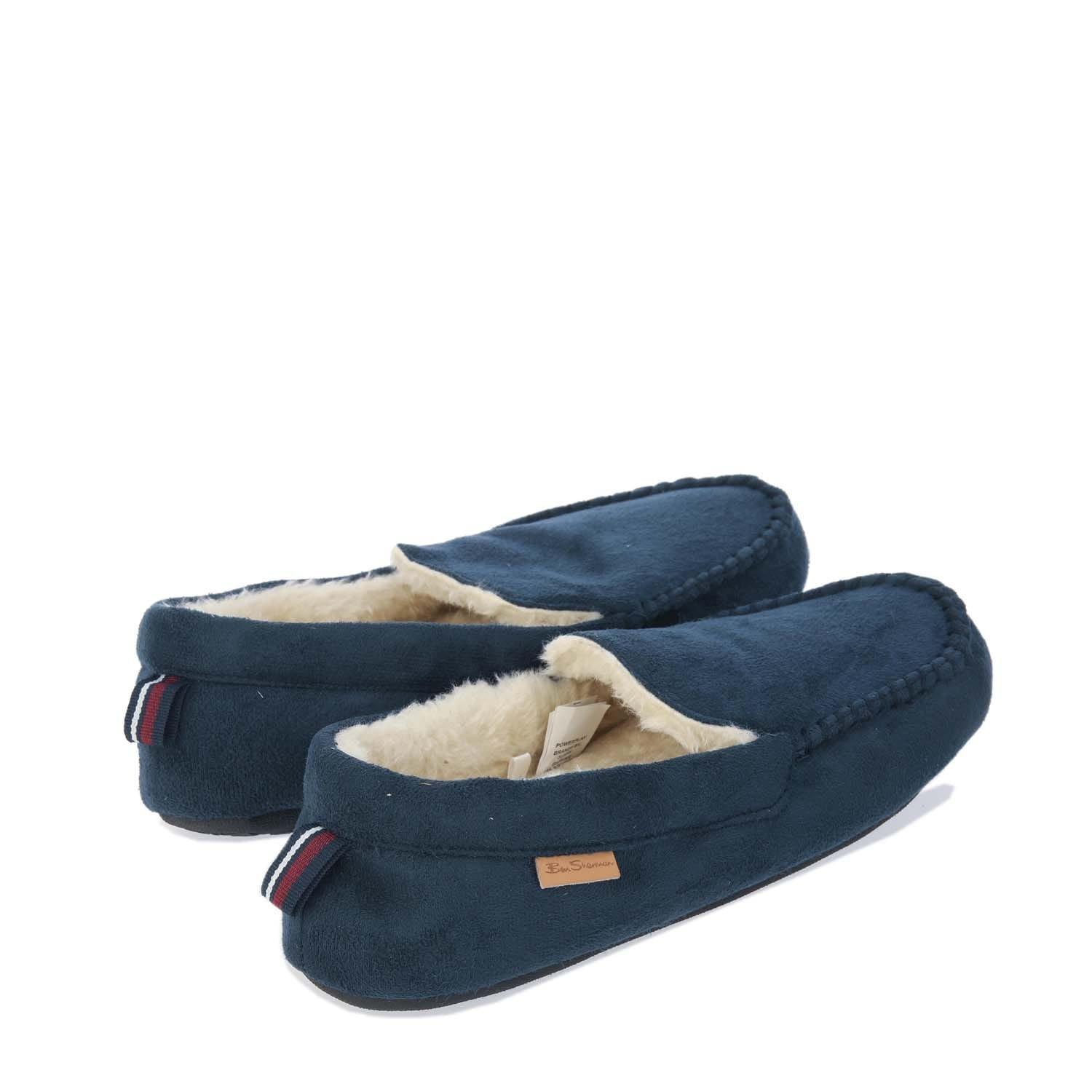 Navy - Ben Sherman - Casa Cartegena Moccasin Slippers - 2