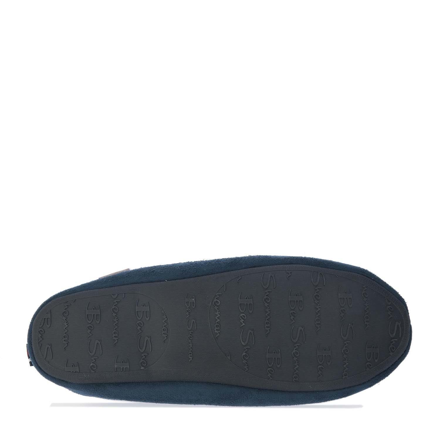 Navy - Ben Sherman - Casa Cartegena Moccasin Slippers - 3