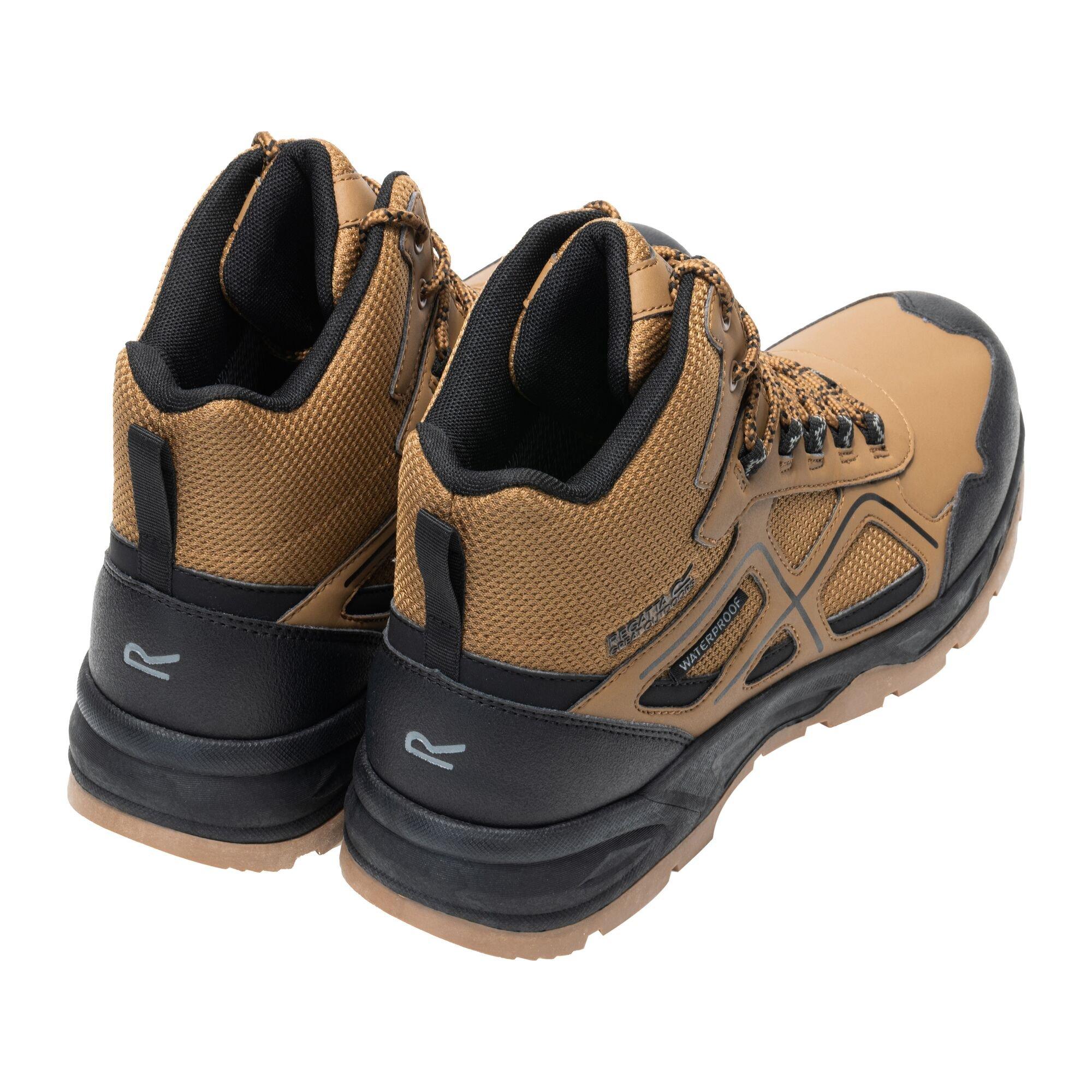 Saddle Brown - Regatta - Mens Vendeavour Waterproof Walking Boots - 2