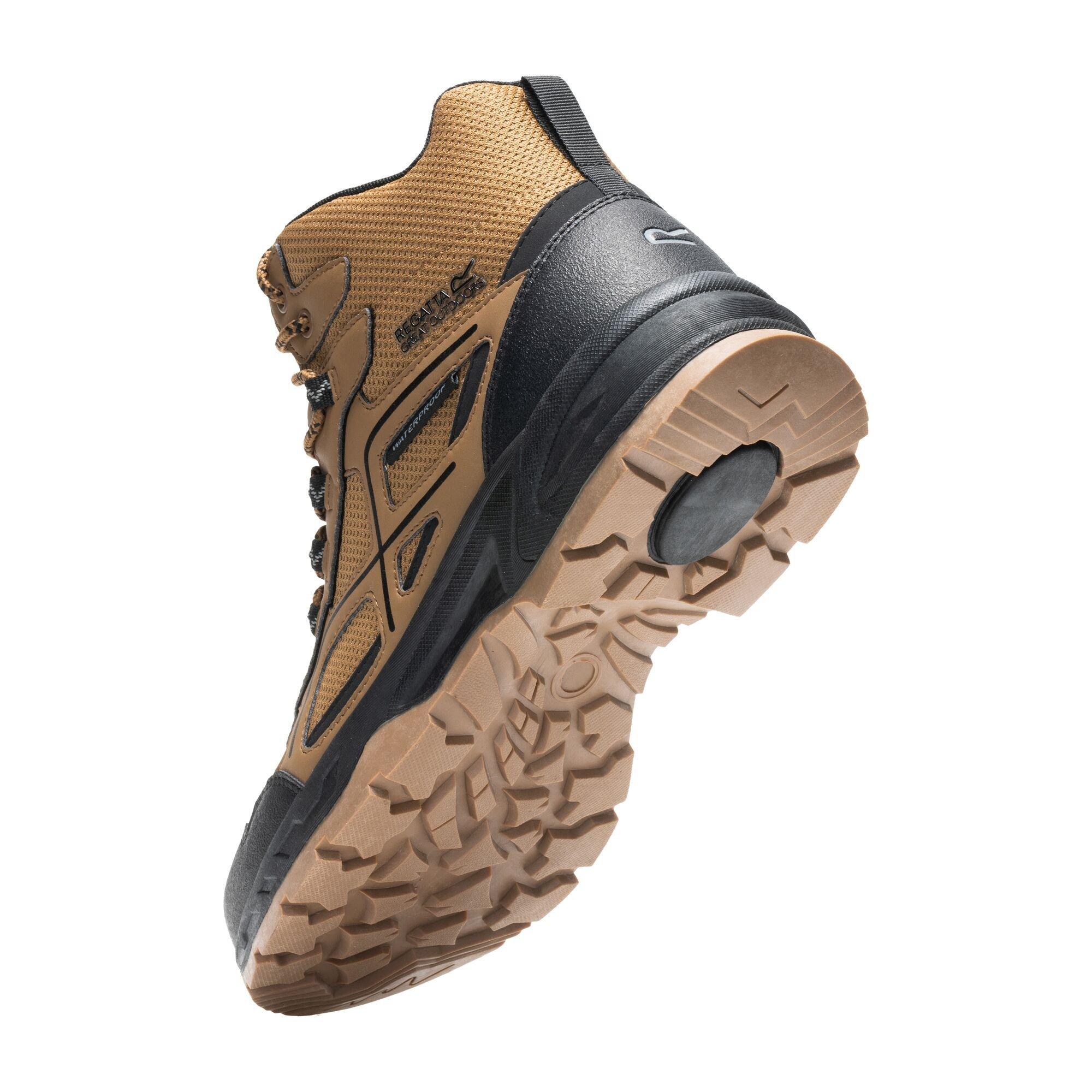 Saddle Brown - Regatta - Mens Vendeavour Waterproof Walking Boots - 6