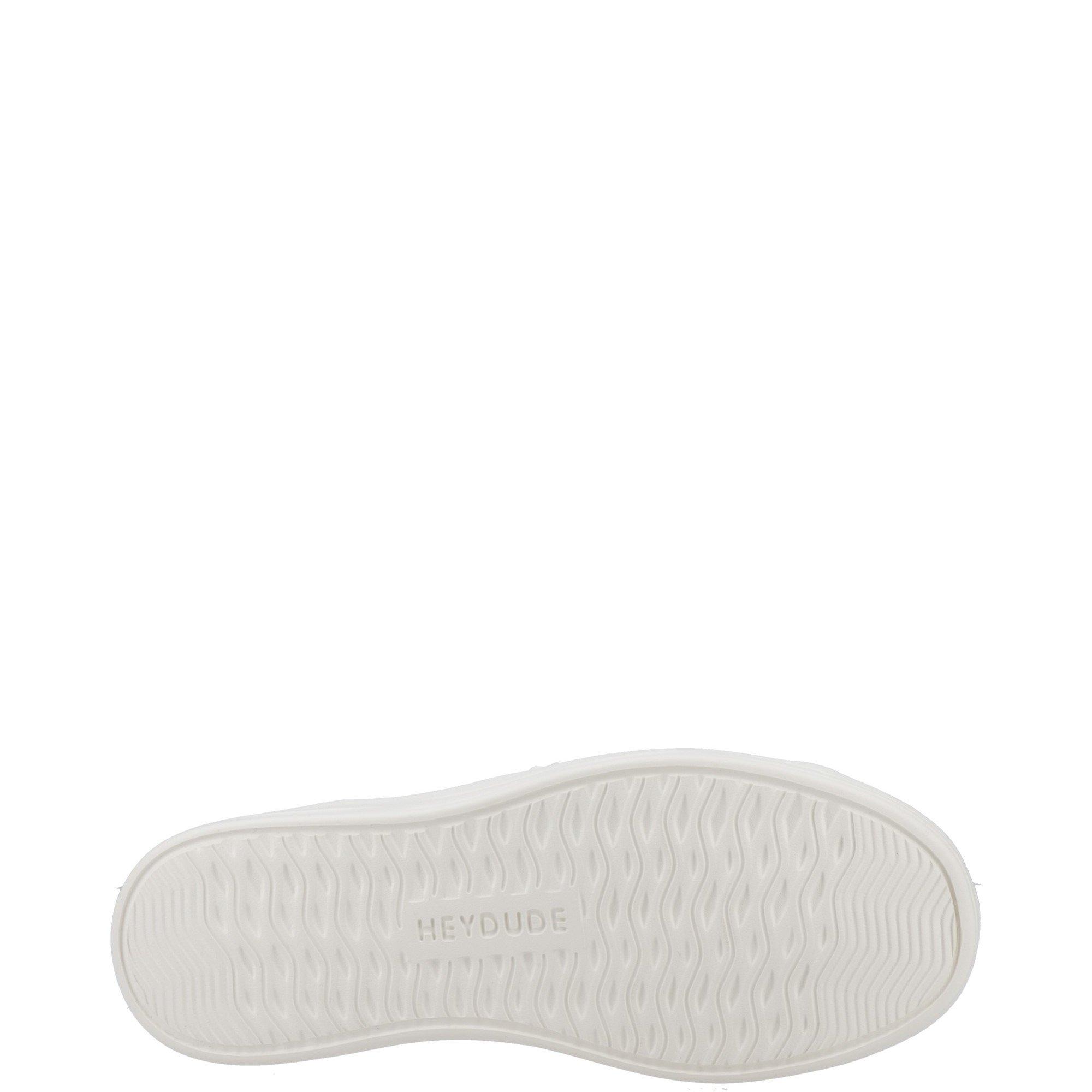 White - HEYDUDE - Karina Duo Classic Trainer - 4