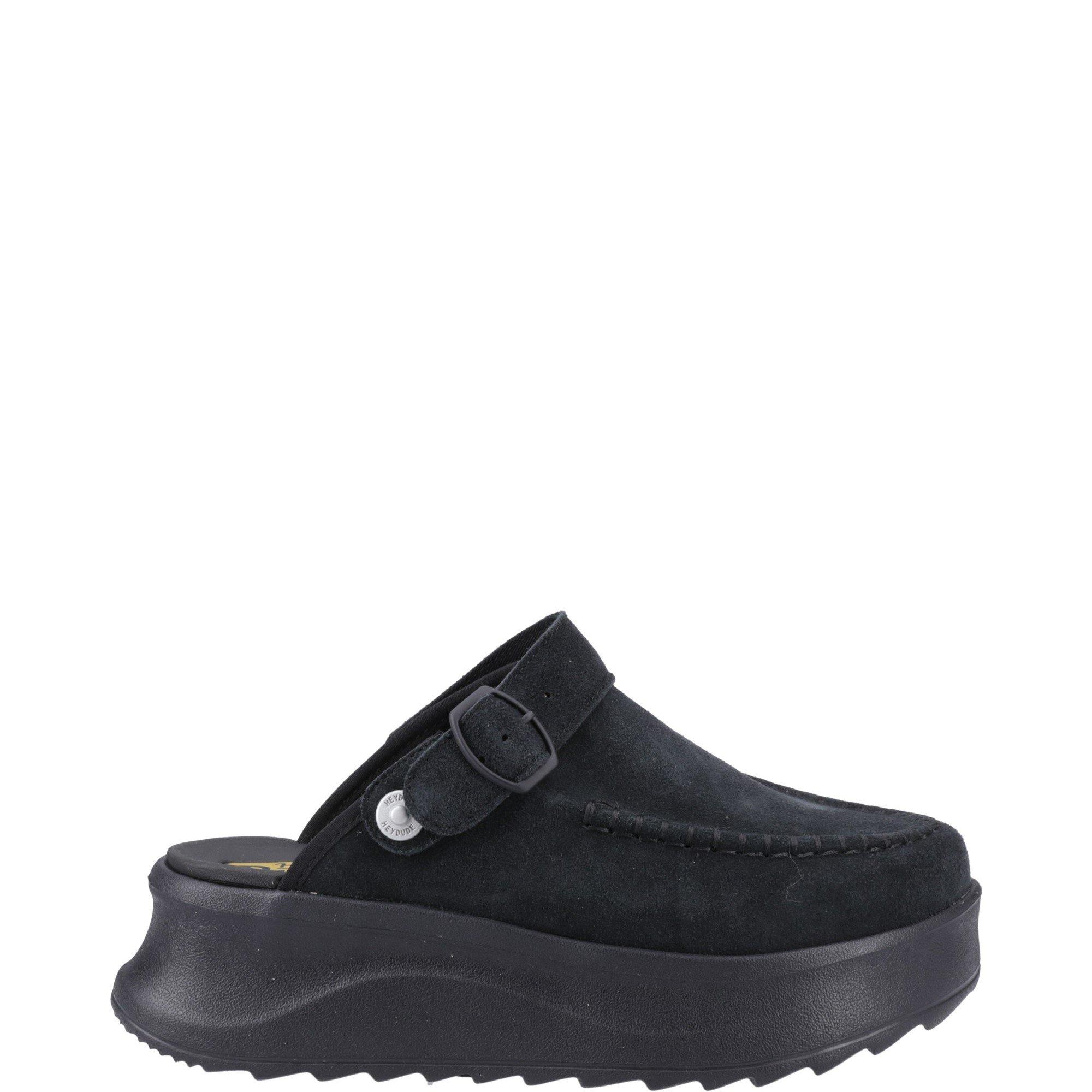 Black - HEYDUDE - Delray Clog - 1