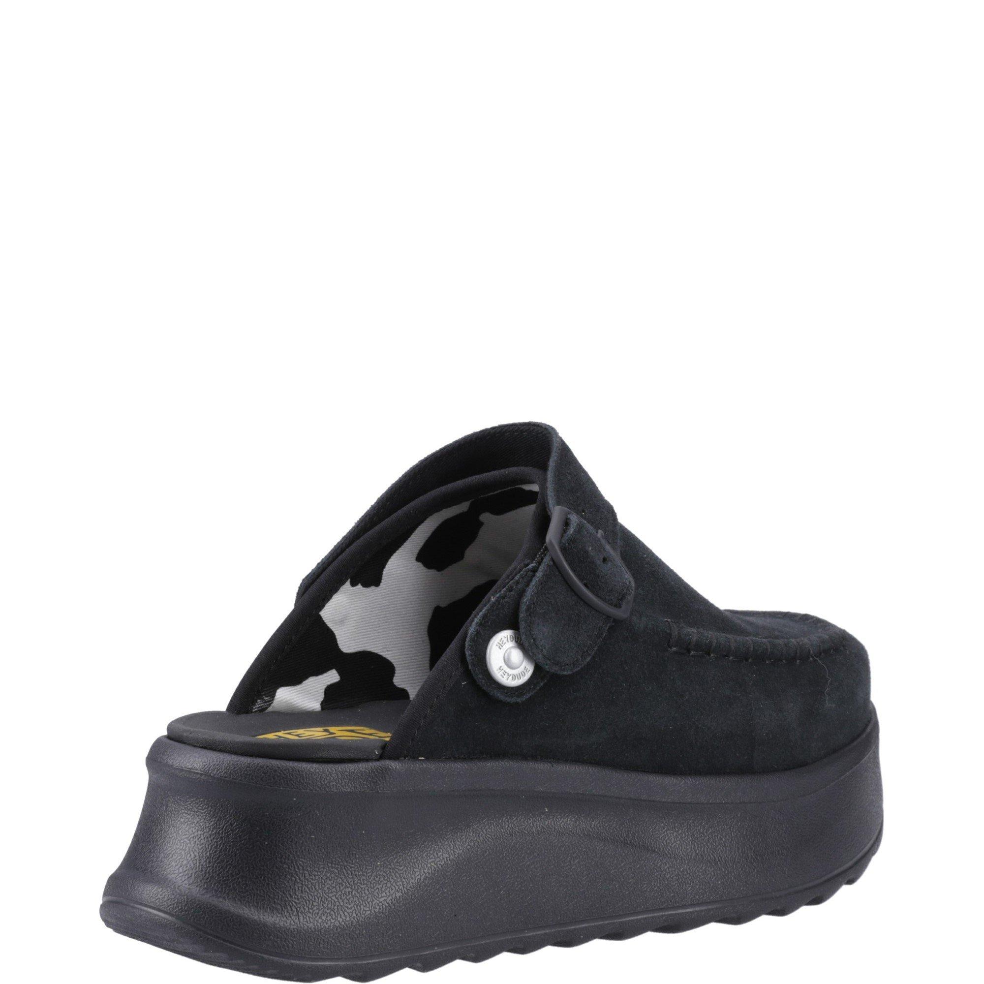 Black - HEYDUDE - Delray Clog - 3
