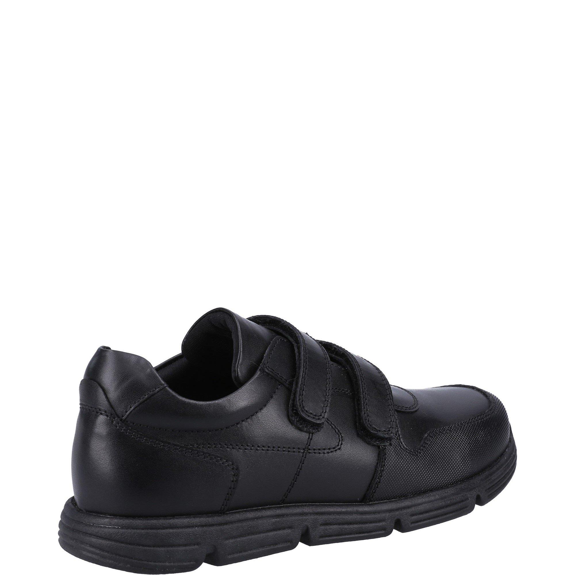 Black - Hush Puppies - Lucas JNR Shoe - 3