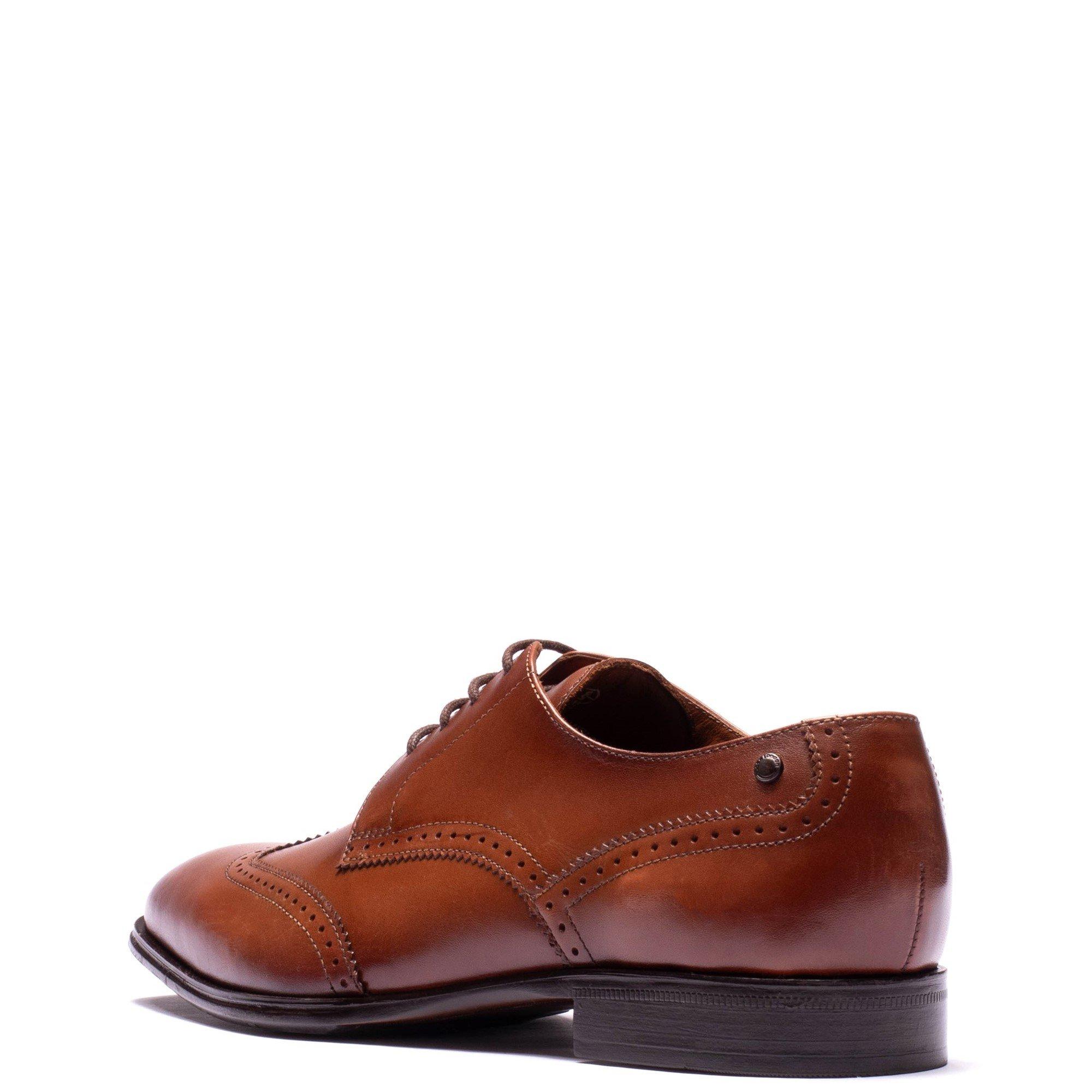 Tan - Base London - SLOANE BROGUE SHOE - 3