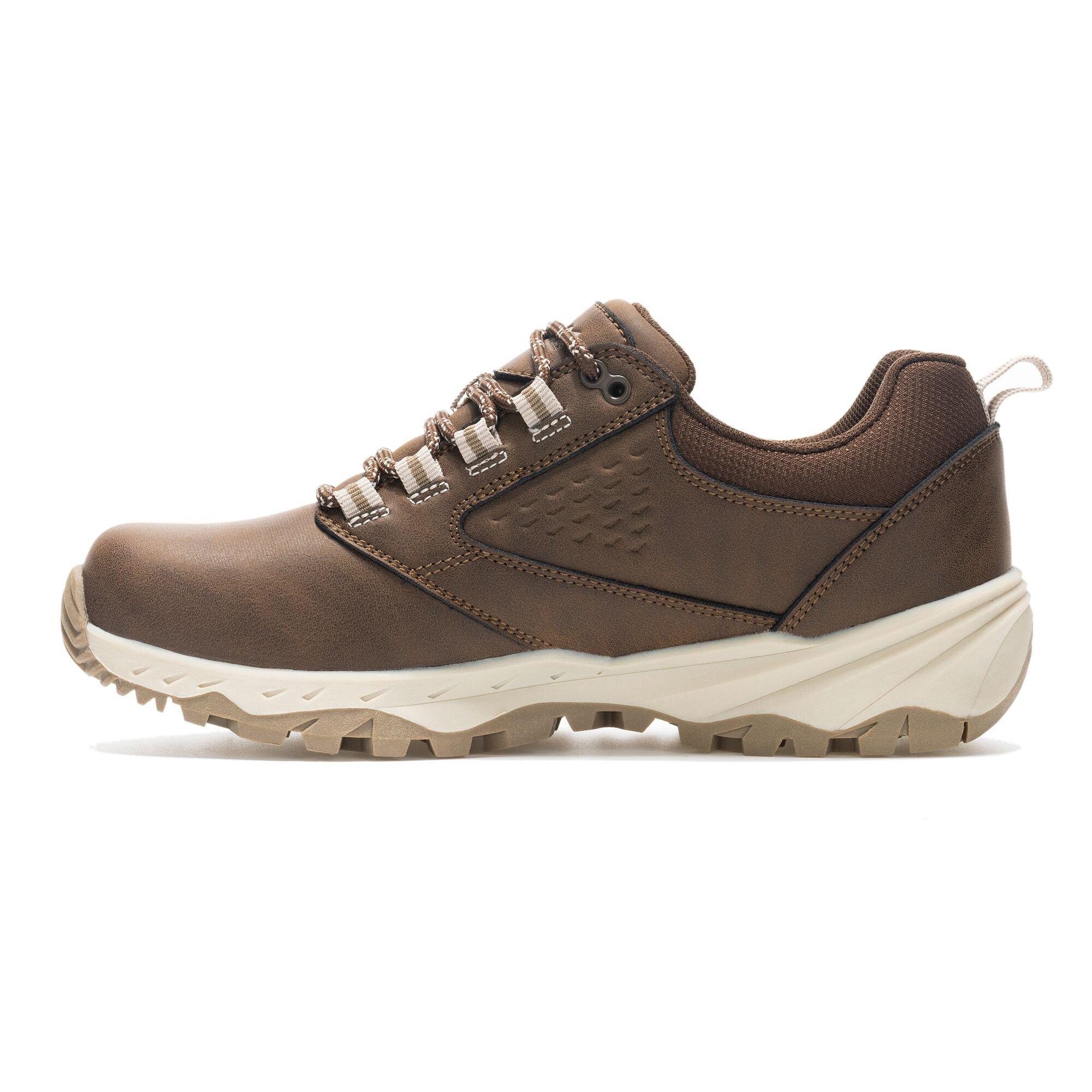 Chestnut/Warm B - Regatta - Womens Amble Low Waterproof Walking Shoes - 13