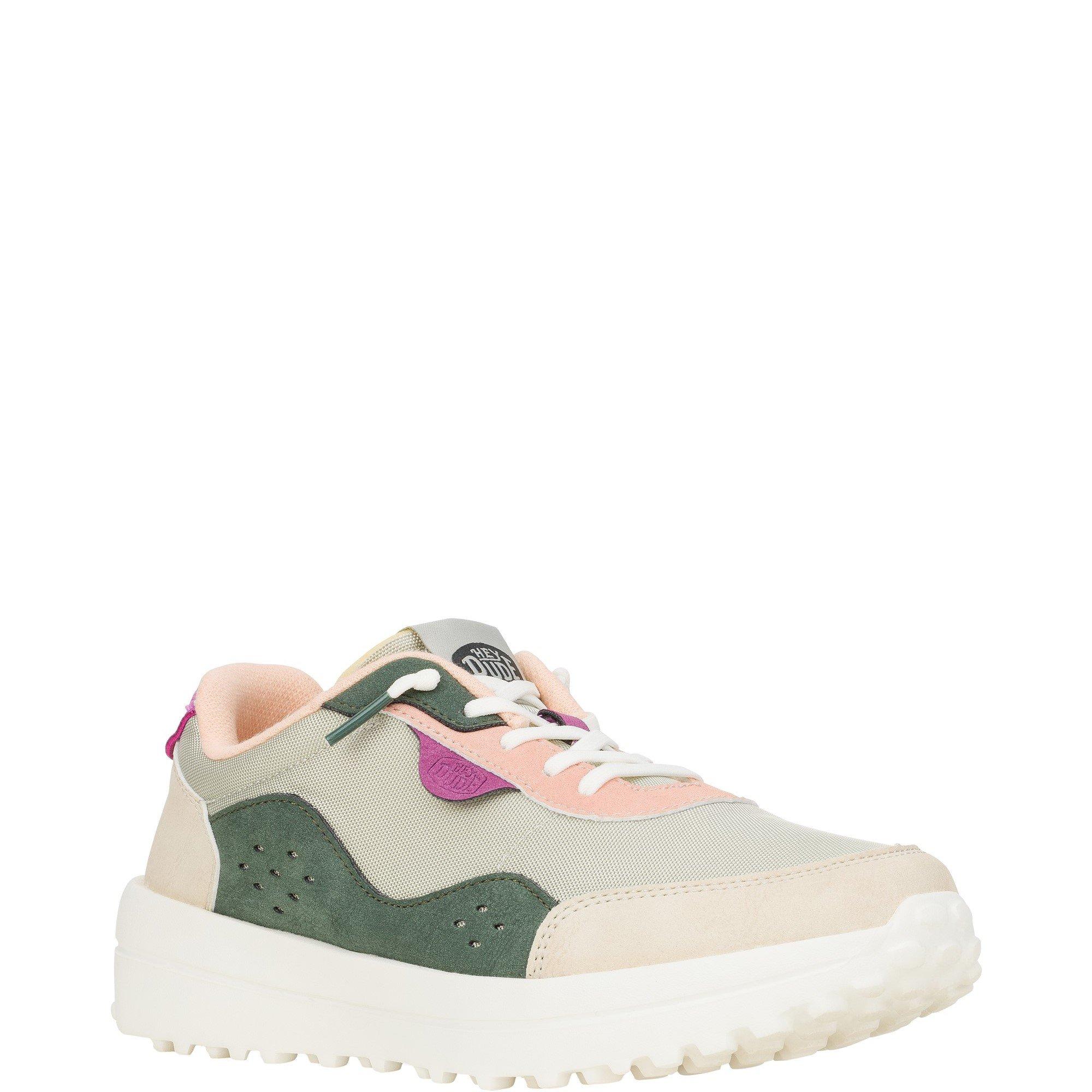 Olive - HEYDUDE - Hayden Colorblock Trainers - 2