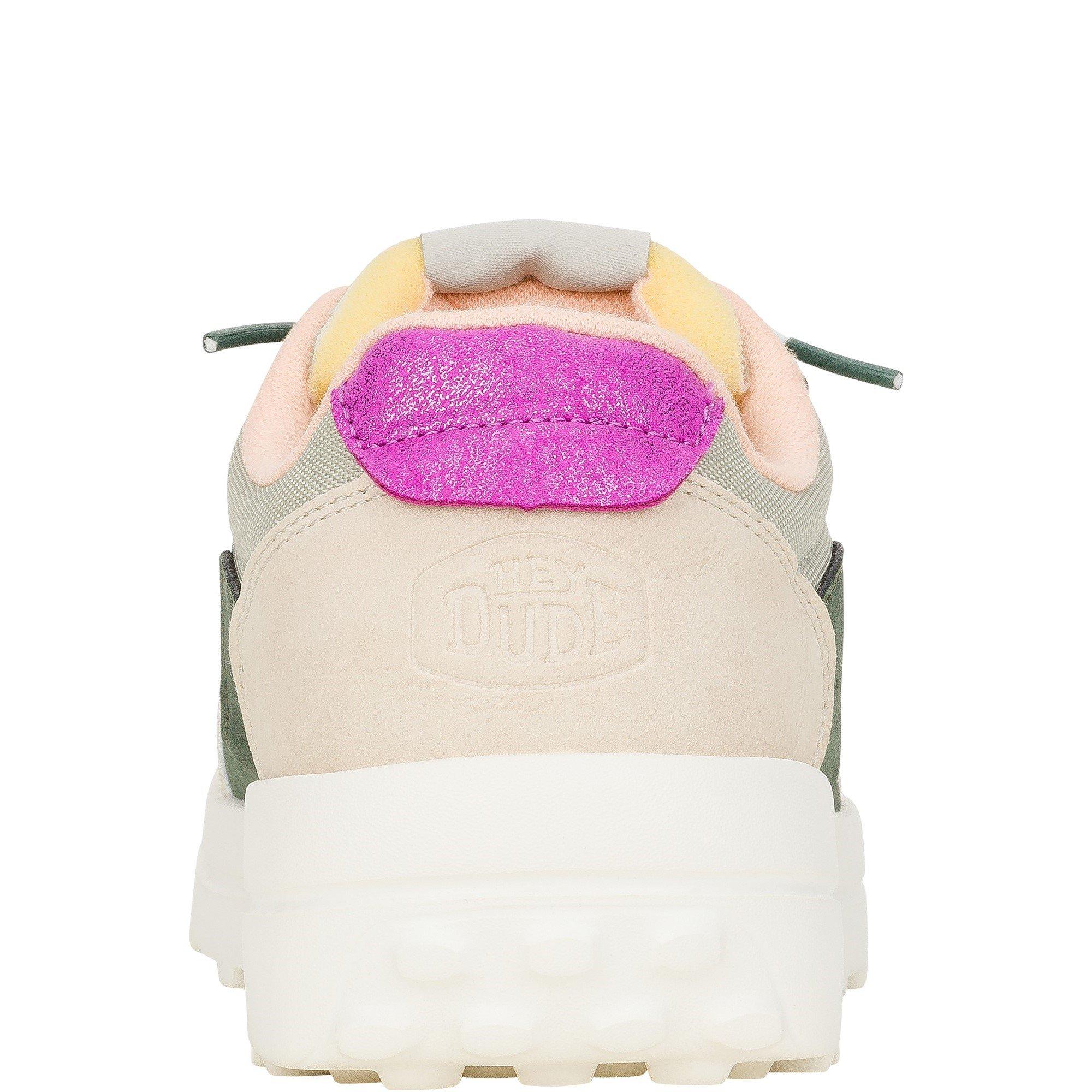 Olive - HEYDUDE - Hayden Colorblock Trainers - 3