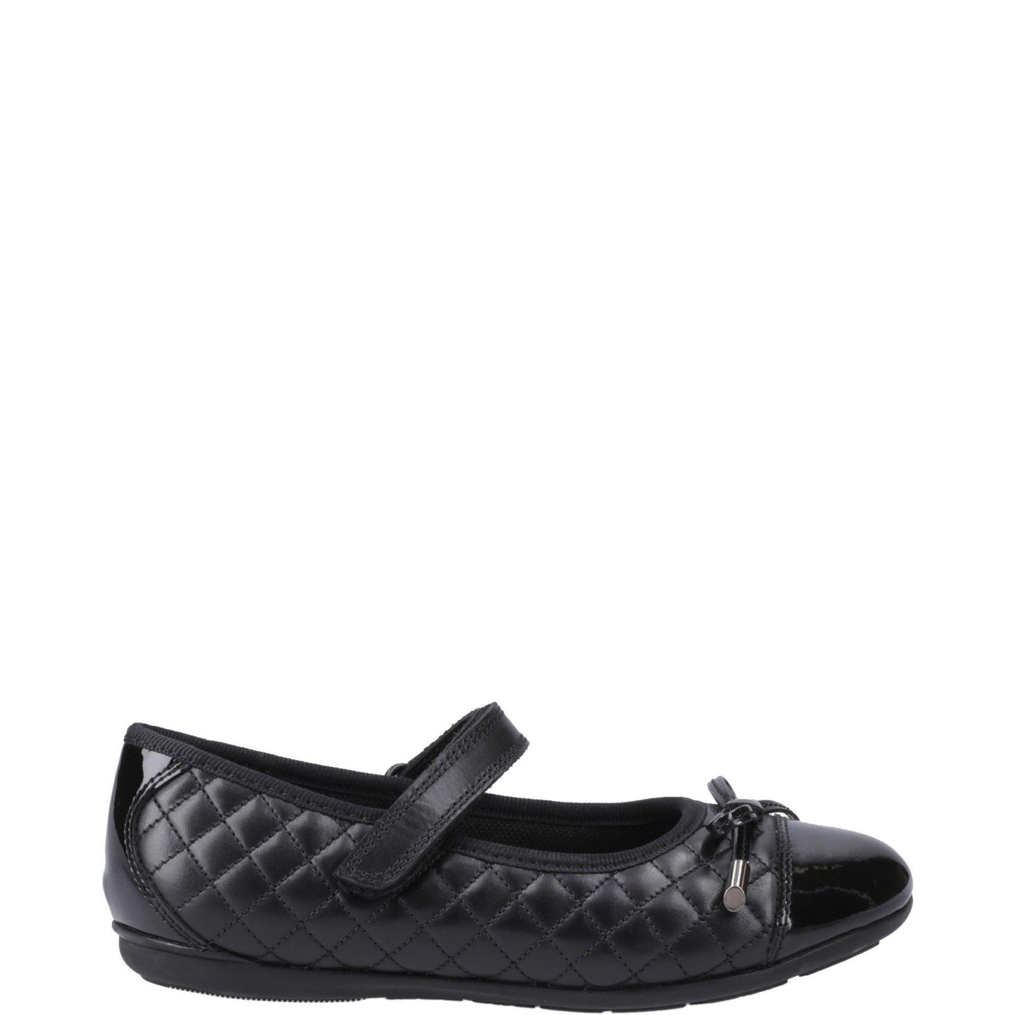 Black - Hush Puppies - Lottie Quilt Ballerina Jnr - 1
