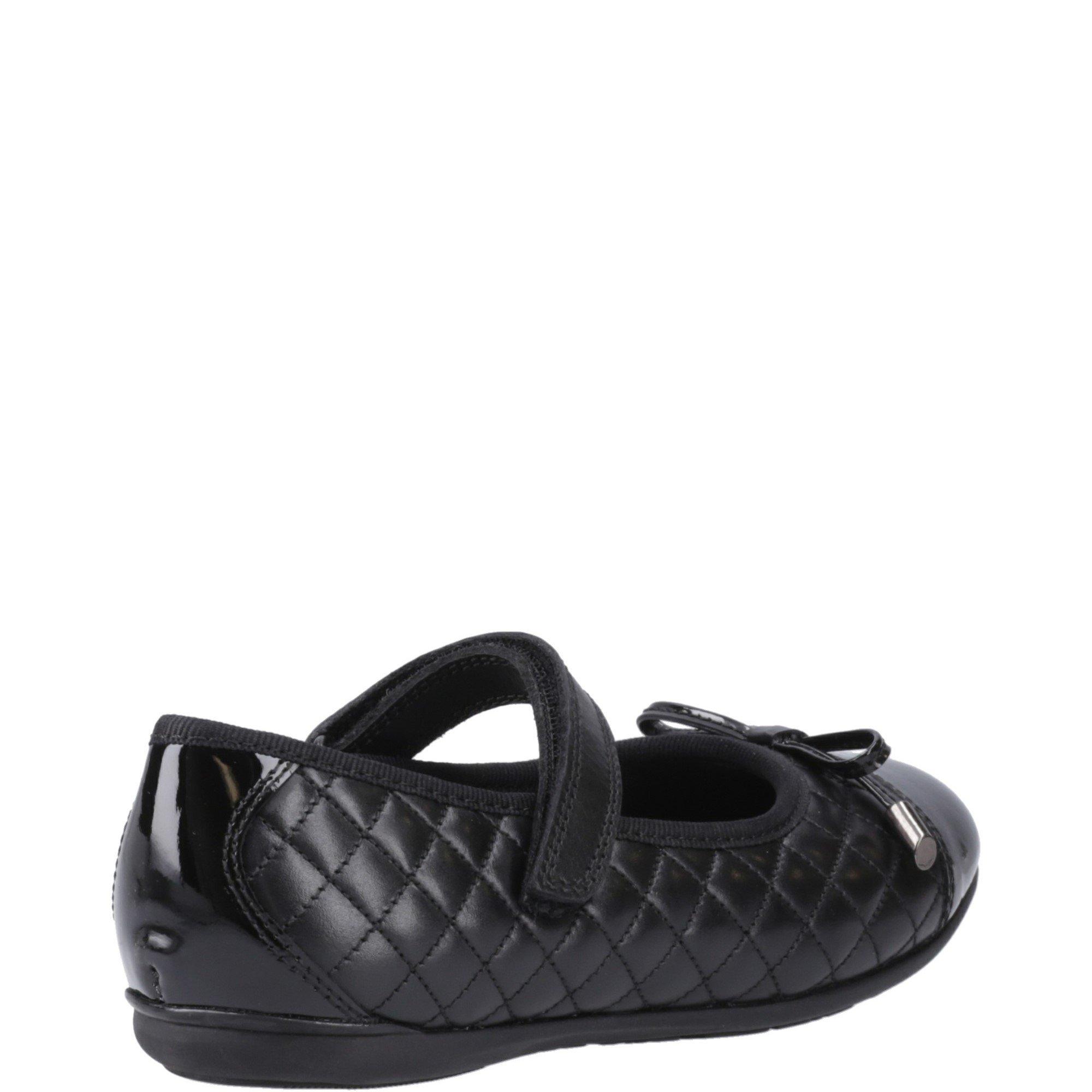 Black - Hush Puppies - Lottie Quilt Ballerina Jnr - 3