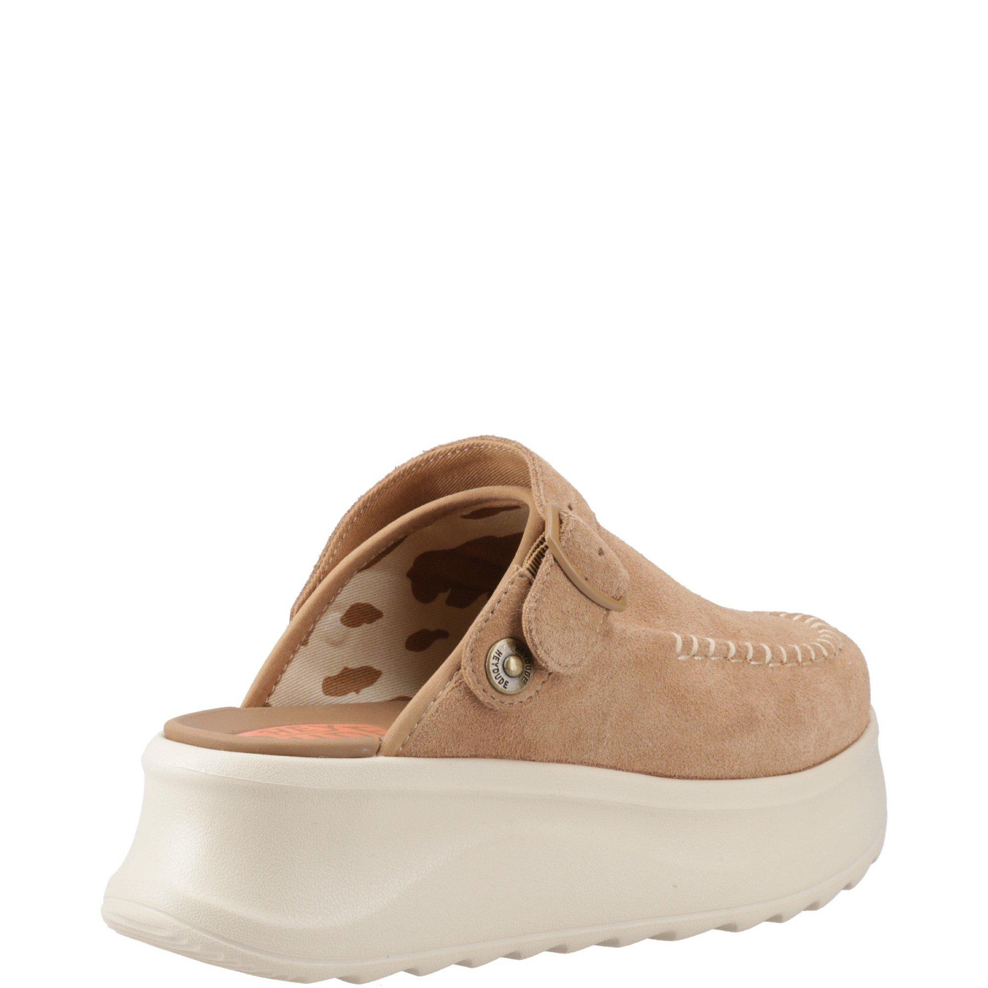 Tan - HEYDUDE - Delray Clog - 3