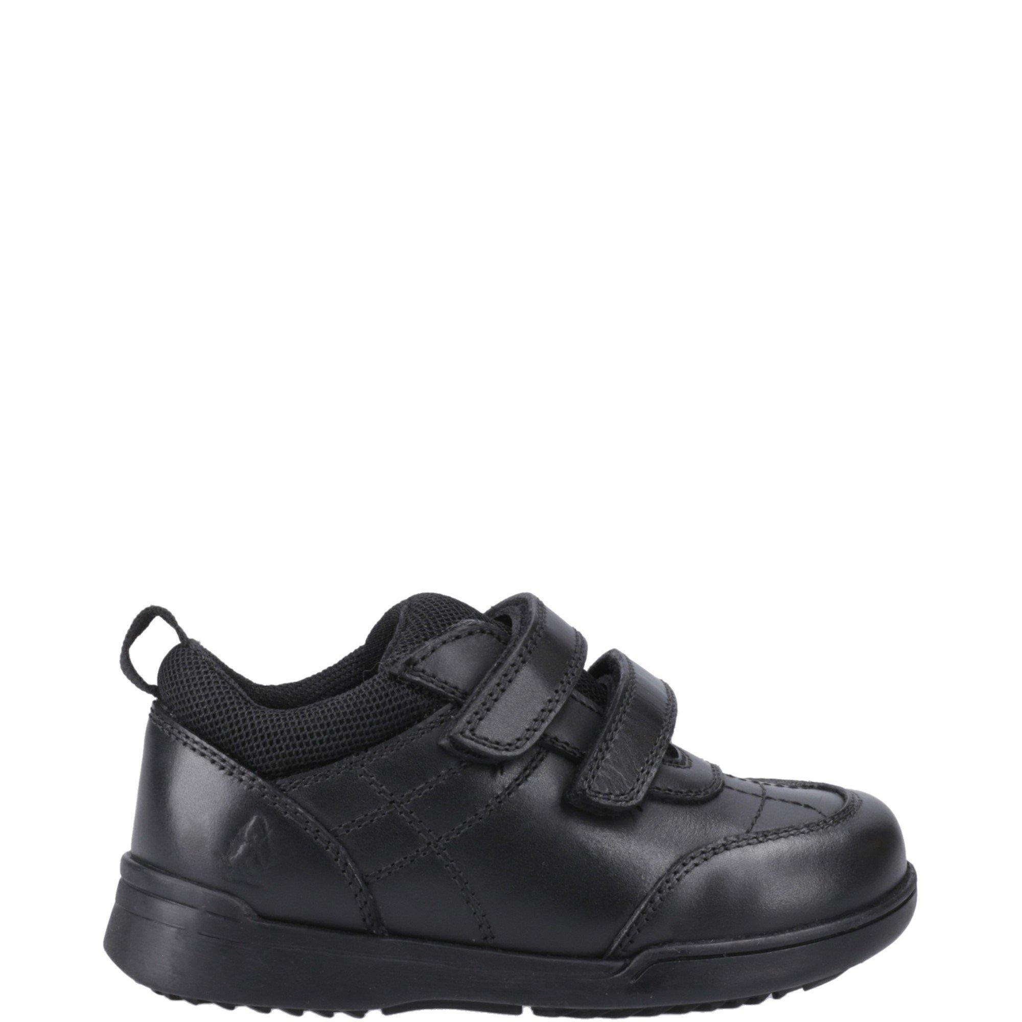 Black - Hush Puppies - Lennon Infant School Shoe - 1