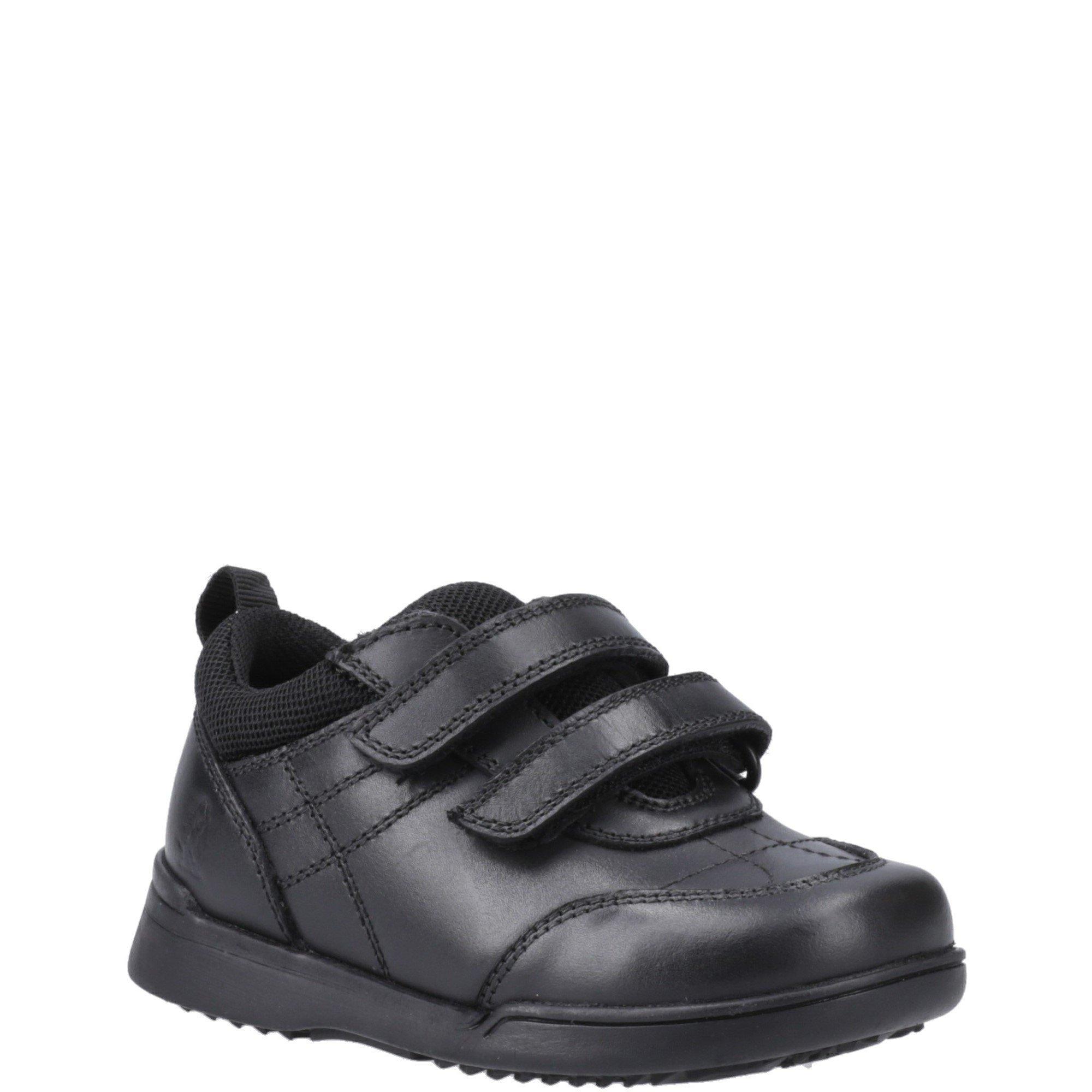 Black - Hush Puppies - Lennon Infant School Shoe - 2