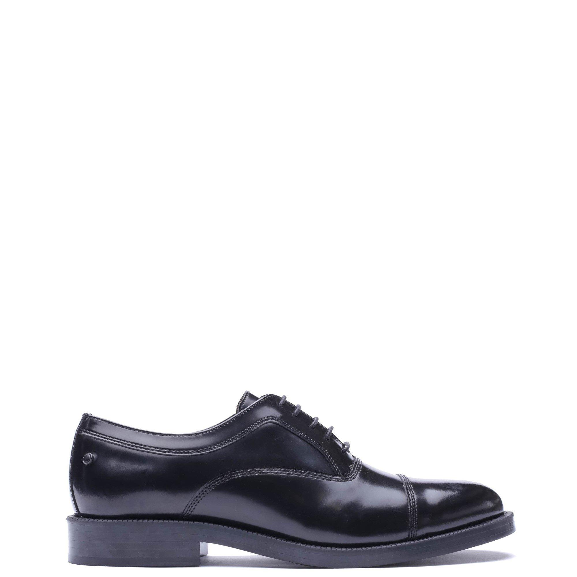 Black - Base London - ROMA TOE CAP SHOE - 1