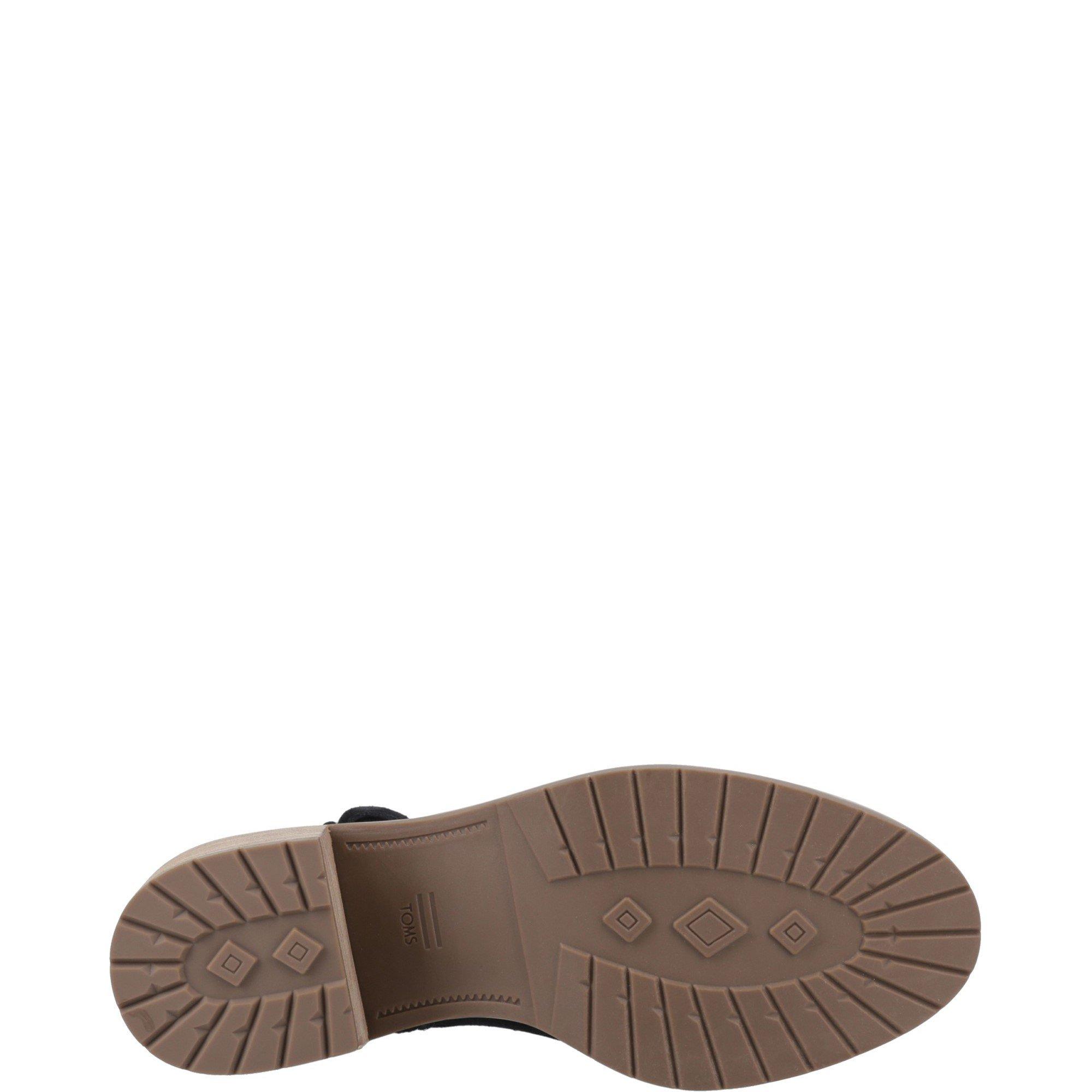 Black - Toms - Hailey Buckle Ankle Boot - 4