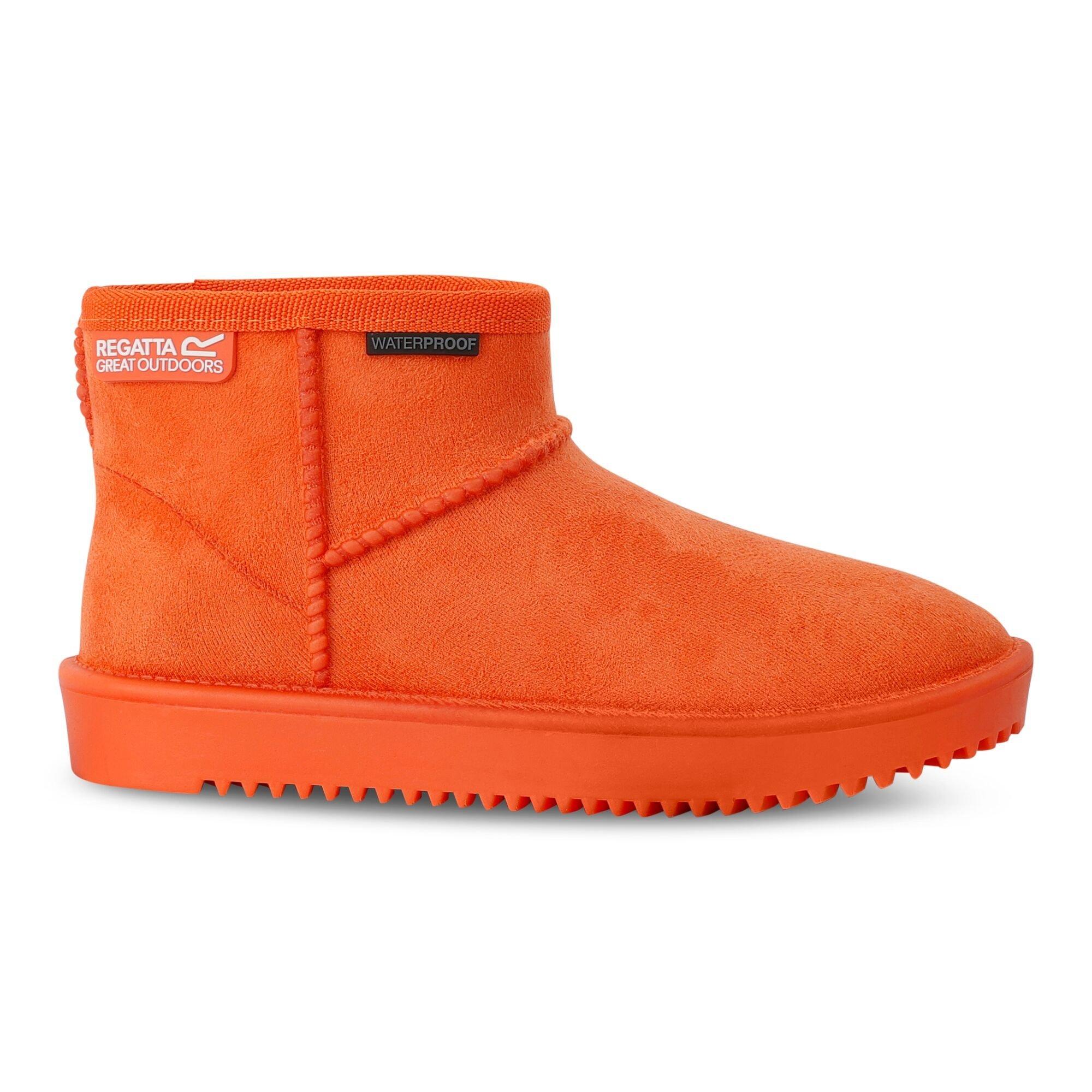 Regatta Girls Risley Junior Waterproof Wellington - Orange - EU31/UK12
