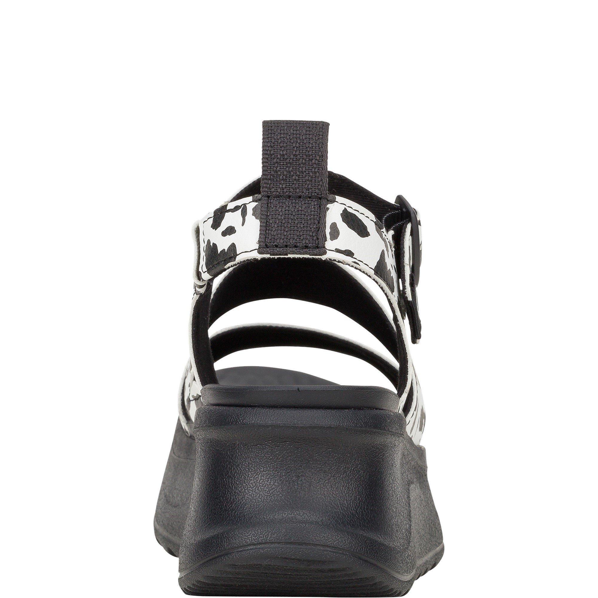 Black - HEYDUDE - Delray Buckle Animal Sandal - 3