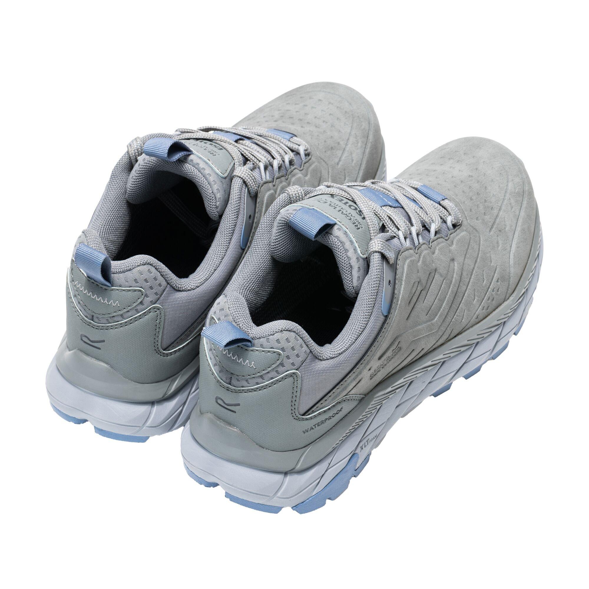 Dark Steel / Du - Regatta - Womens Derino Low Waterproof Shoes - 2