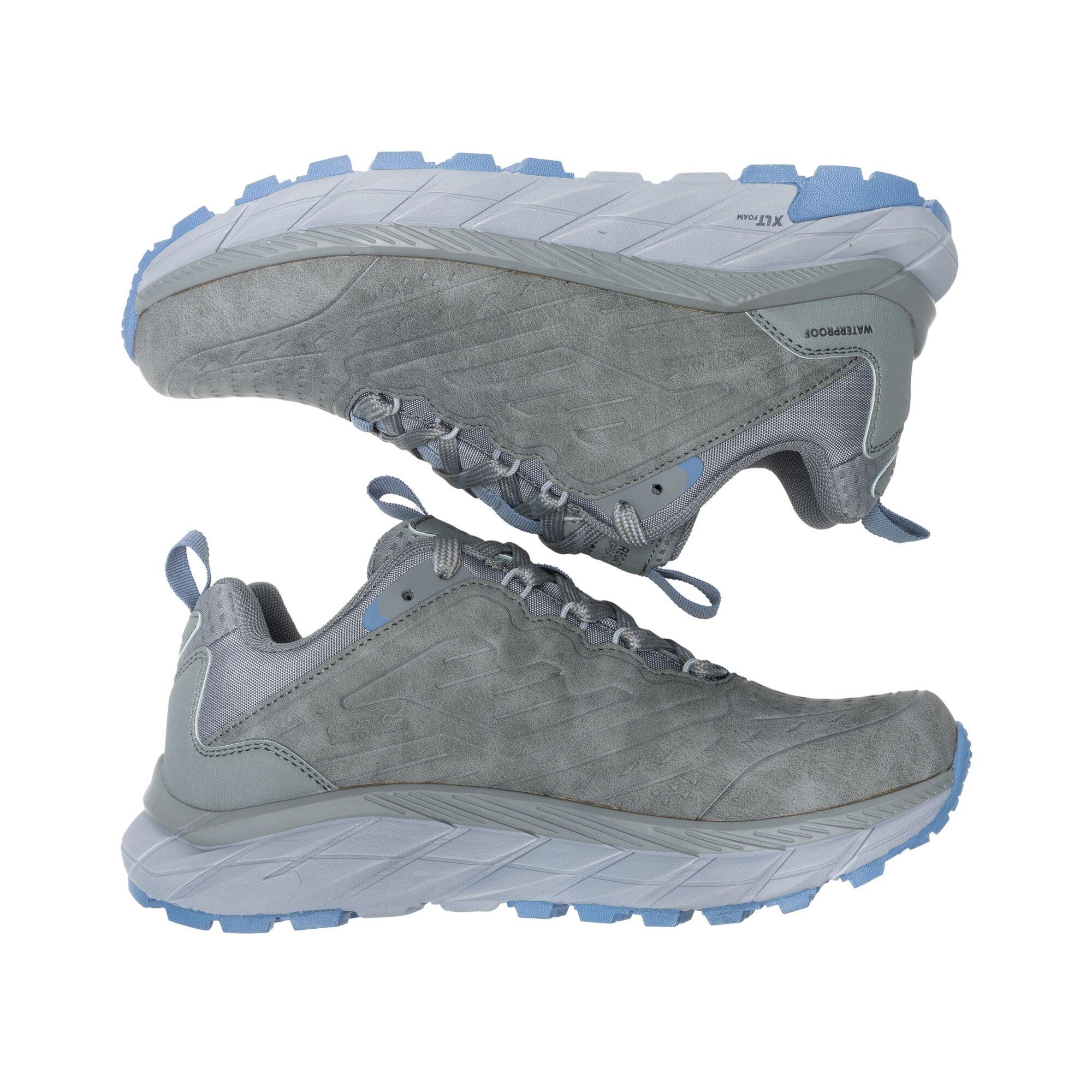 Dark Steel / Du - Regatta - Womens Derino Low Waterproof Shoes - 3