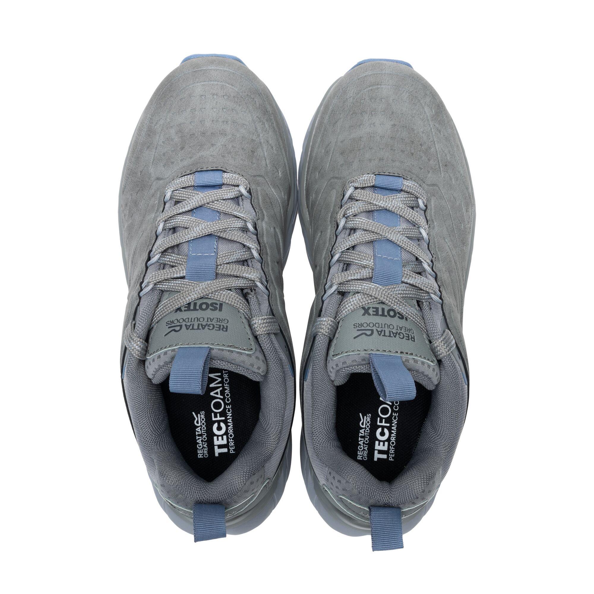 Dark Steel / Du - Regatta - Womens Derino Low Waterproof Shoes - 7