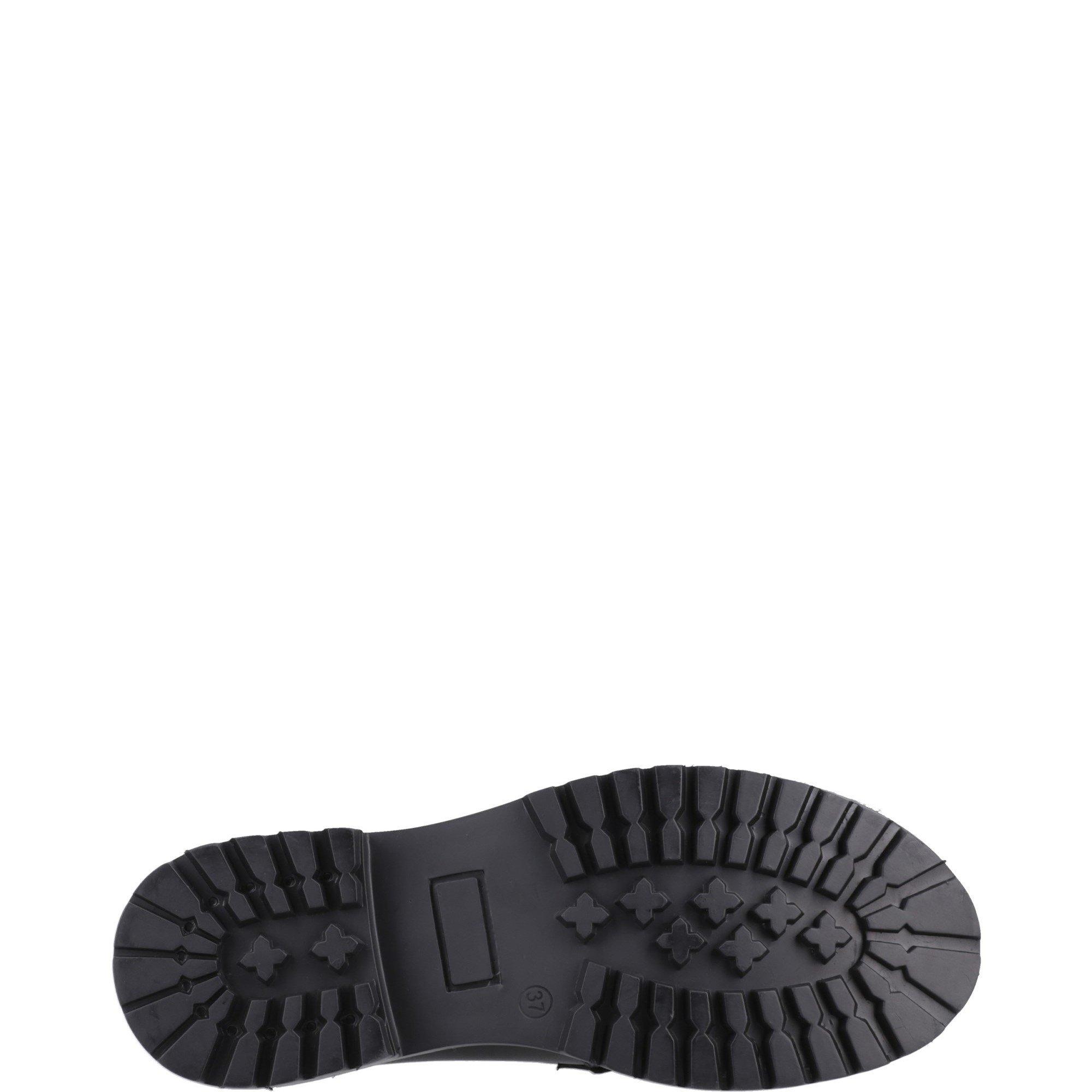 Black - Hush Puppies - Abigail Senior Shoe - 4