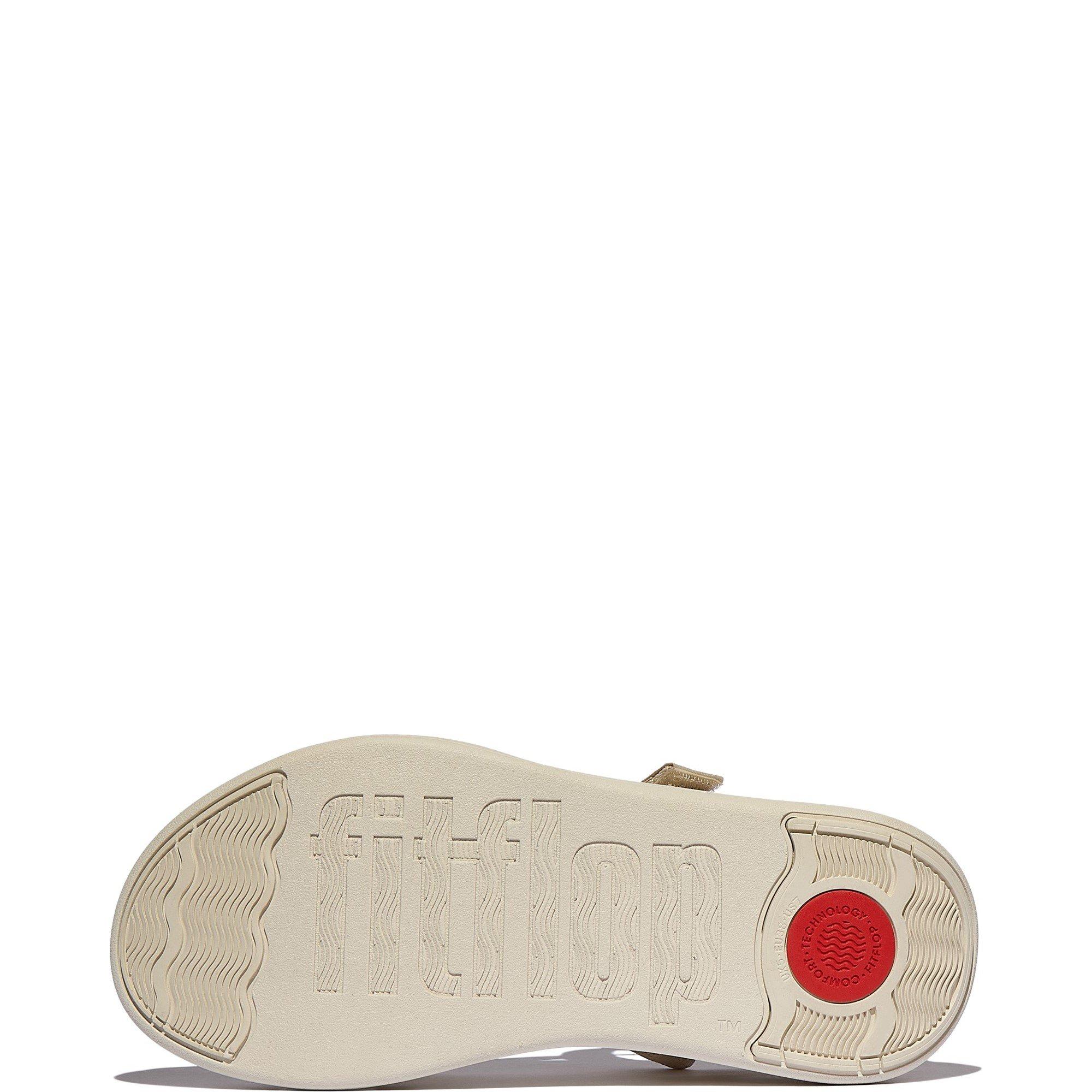 Beige - Fitflop - F-Mode Go Z Strap Sandals - 4