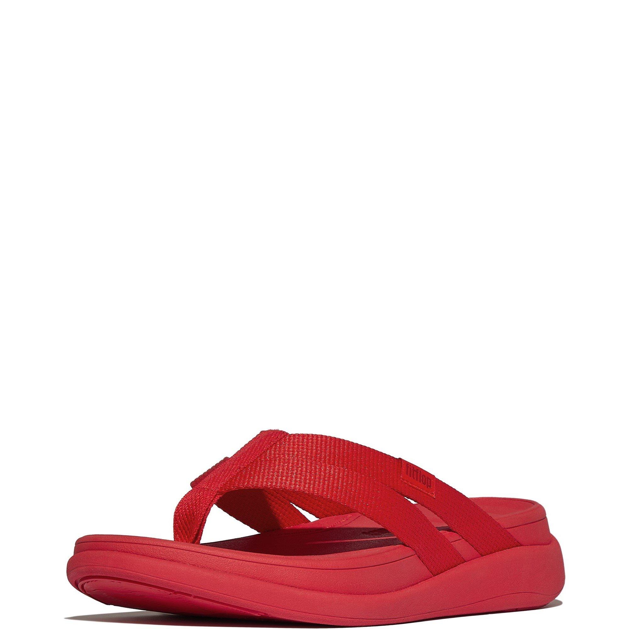Red - Fitflop - F-Mode Go Flip Flops - 2
