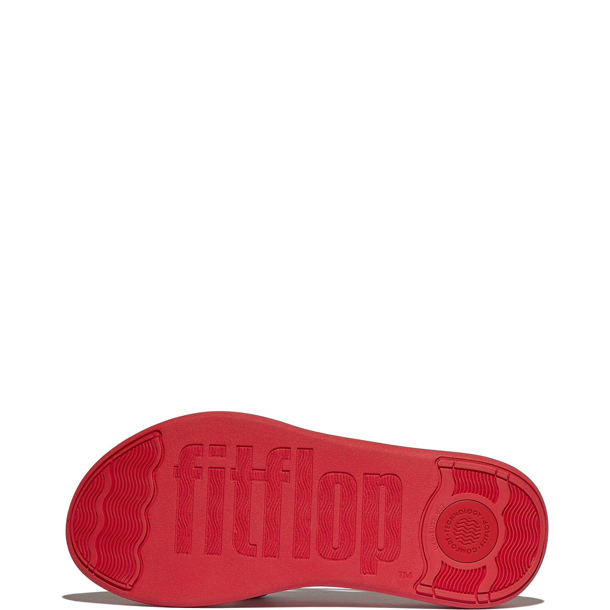 Red - Fitflop - F-Mode Go Flip Flops - 4
