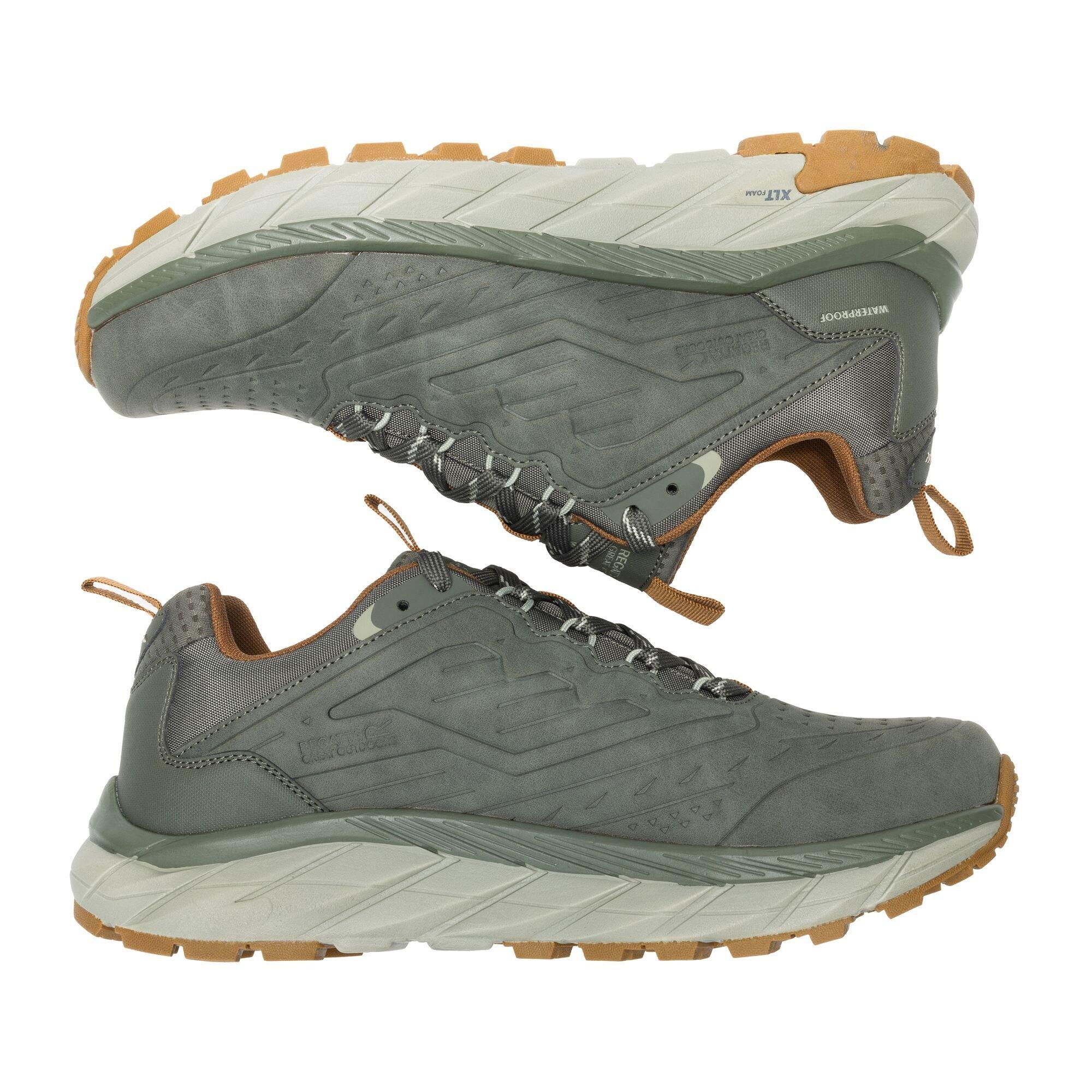 Smokey Olive /  - Regatta - Mens Derino Low Waterproof Shoes - 3