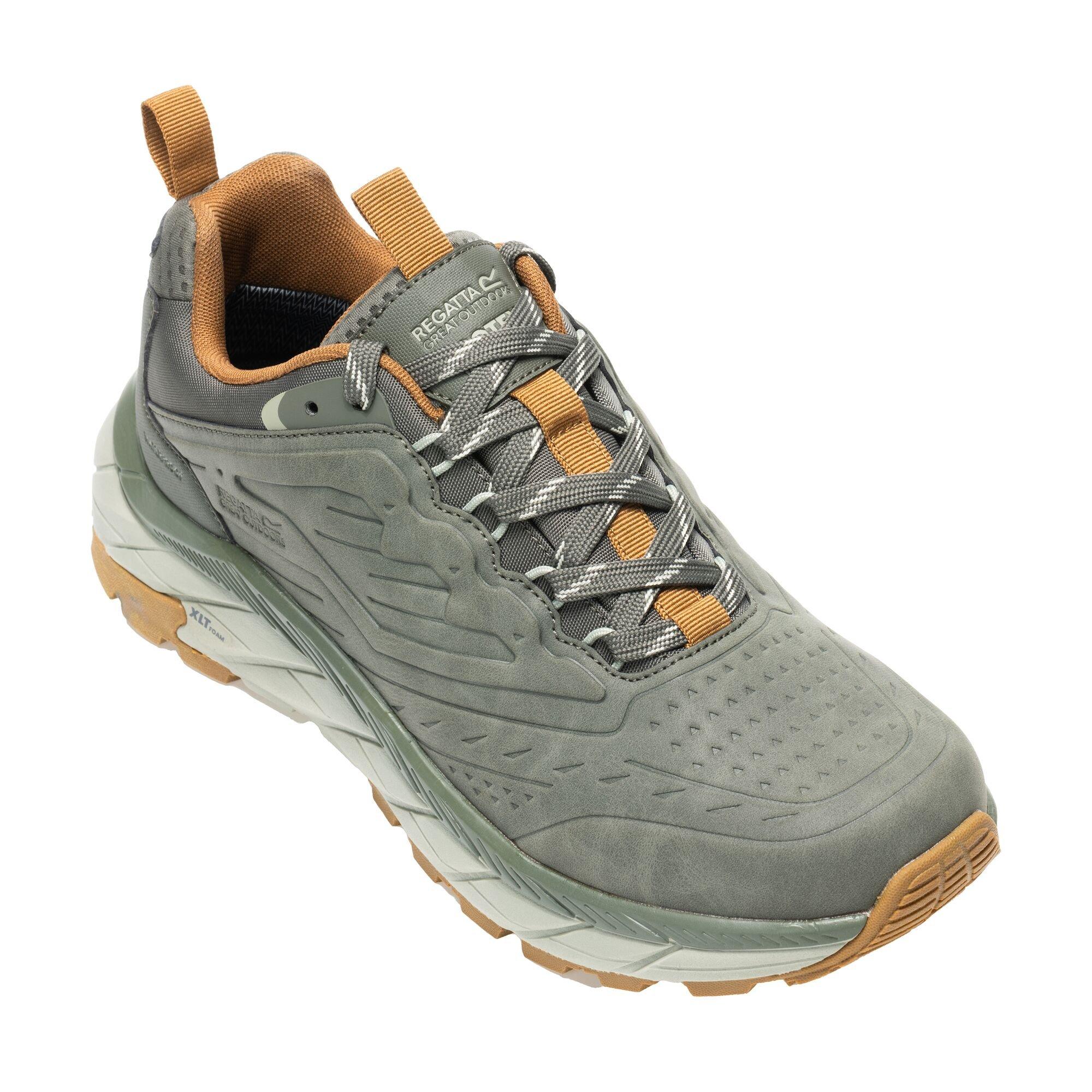 Smokey Olive /  - Regatta - Mens Derino Low Waterproof Shoes - 4