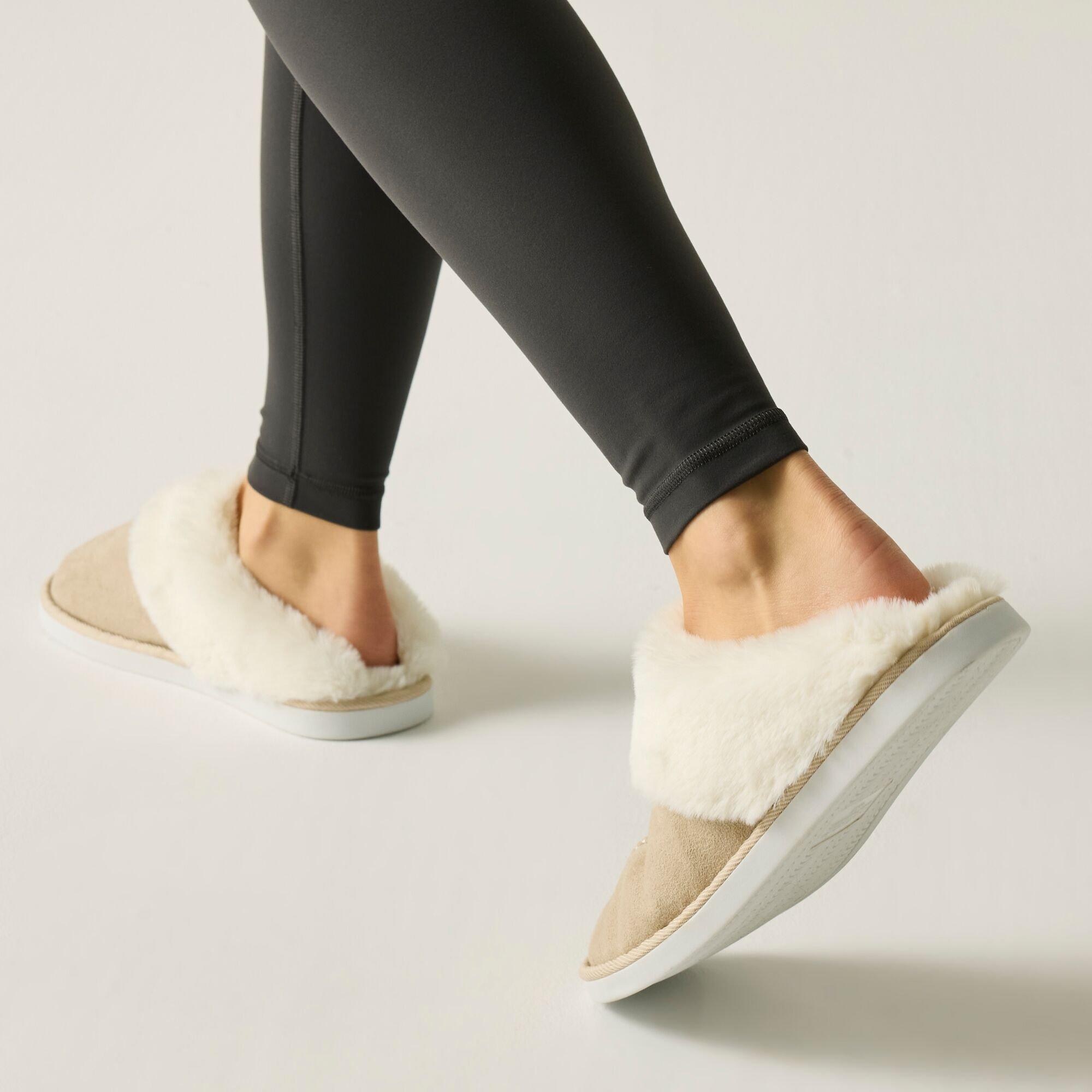 Beige - Regatta - Womens Tulsy Slippers - 2